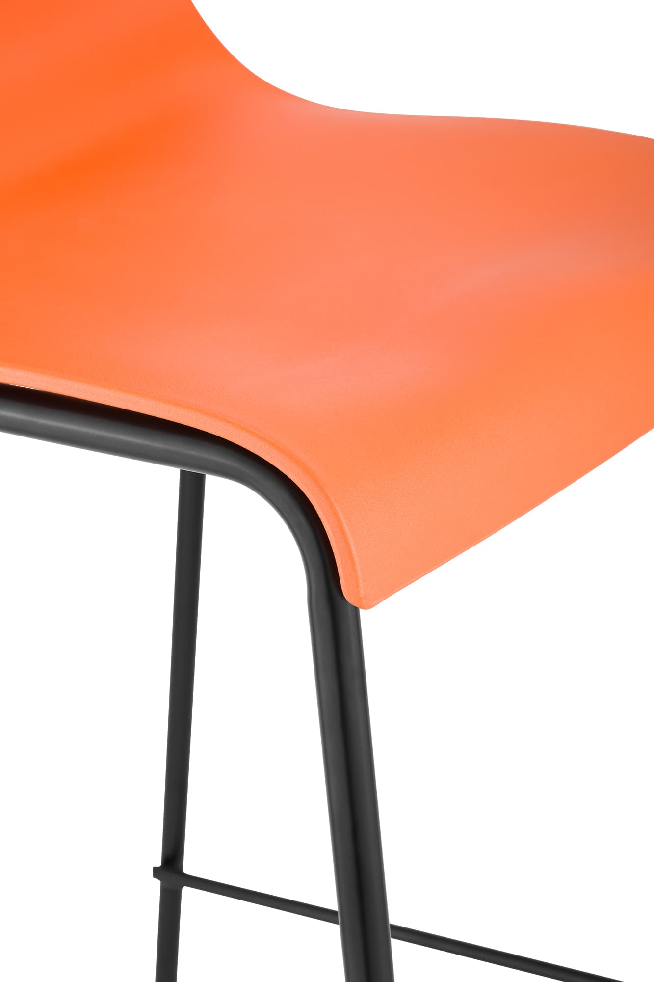 Lot de 2 tabourets de bar Hover en plastique