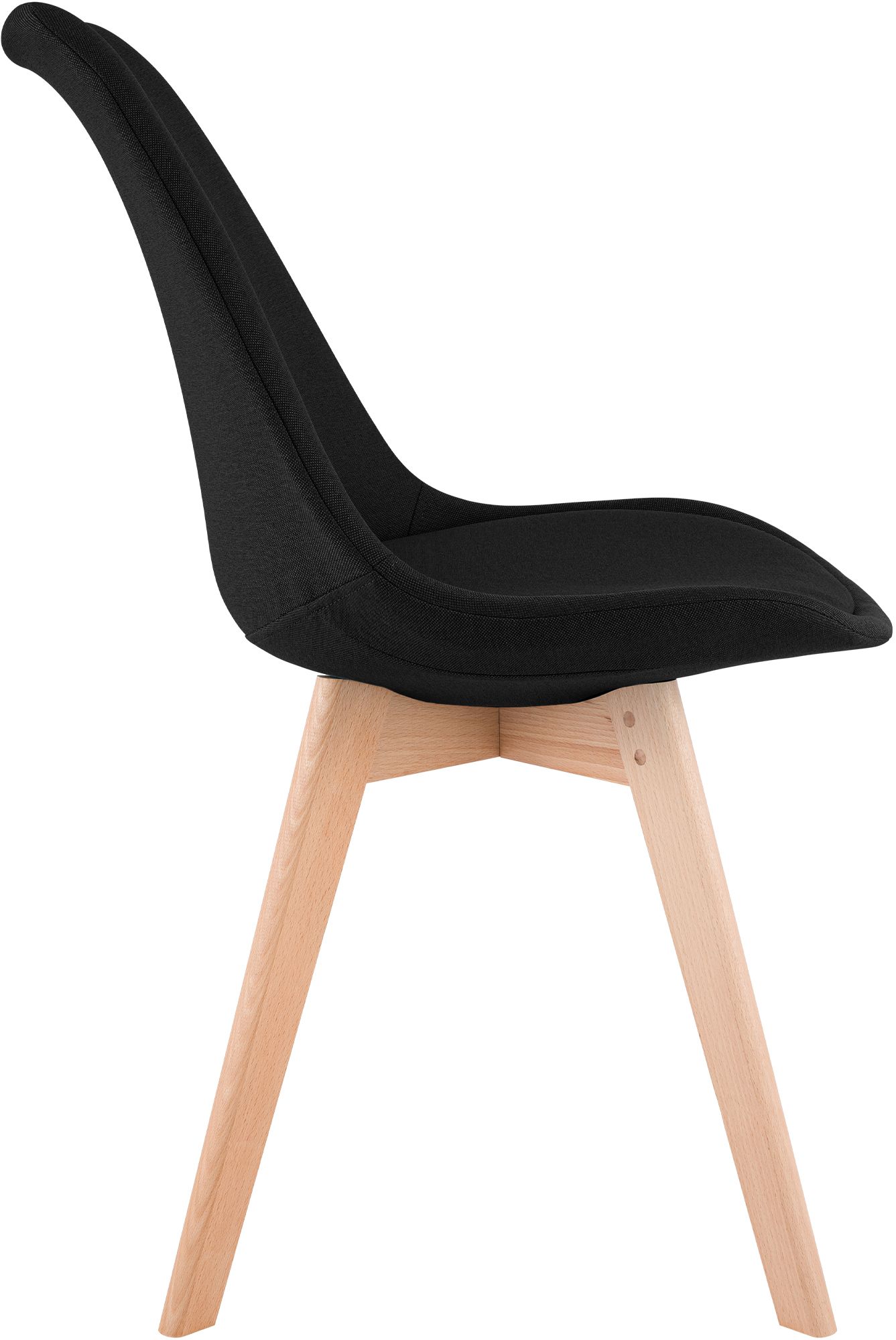 Chaise de salle à manger Linares : design élégant et confortable pour vos repas en famille ou entre amis