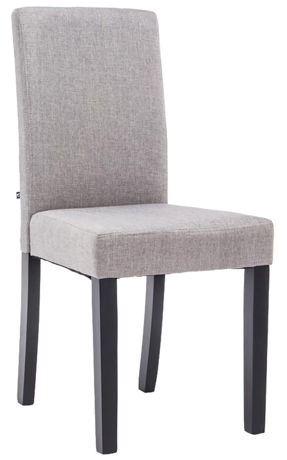 Chaise de salle à manger Ina en tissu avec Pieds en Bois