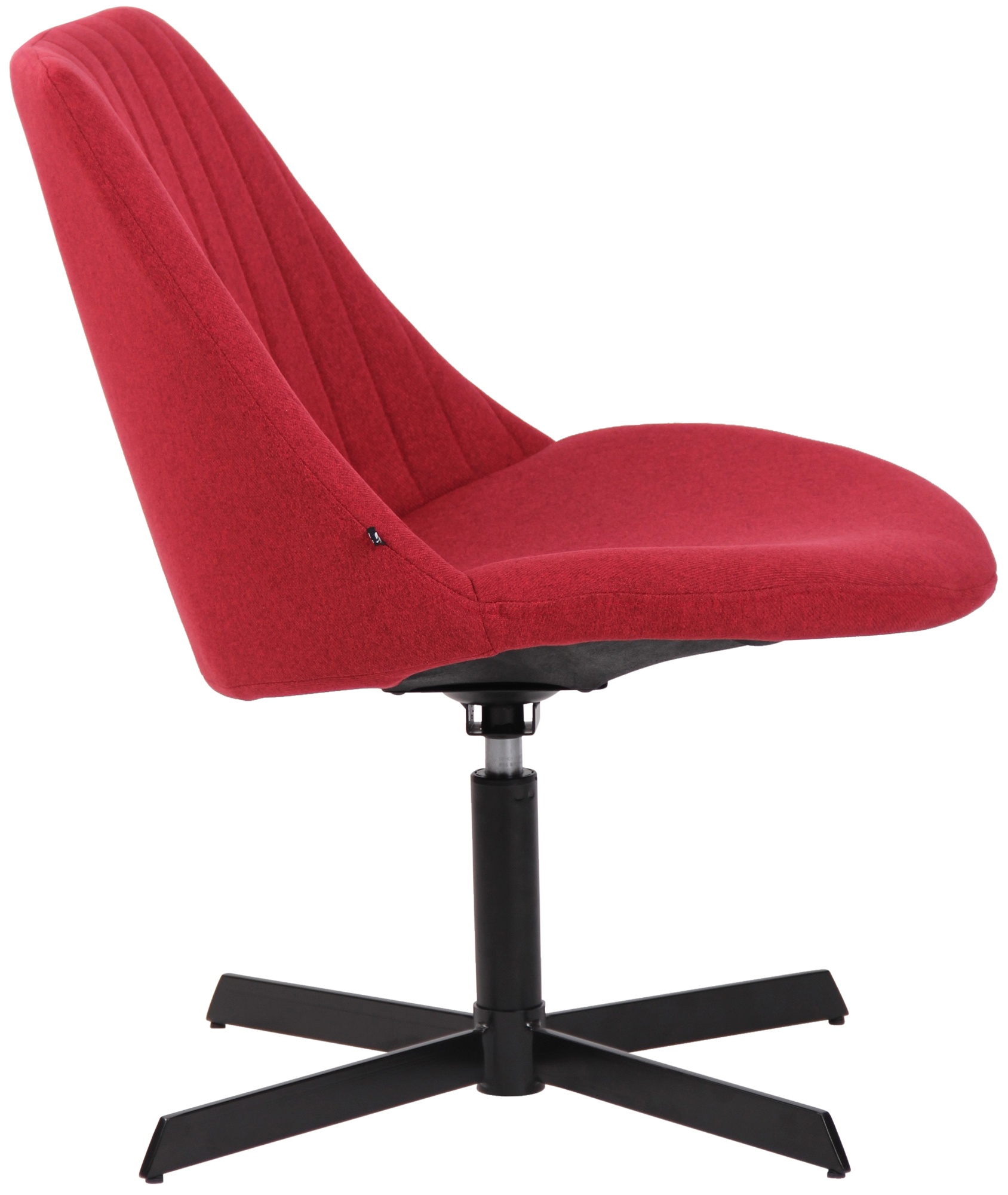Chaise lounge Granby en Tissu avec Pied en métal