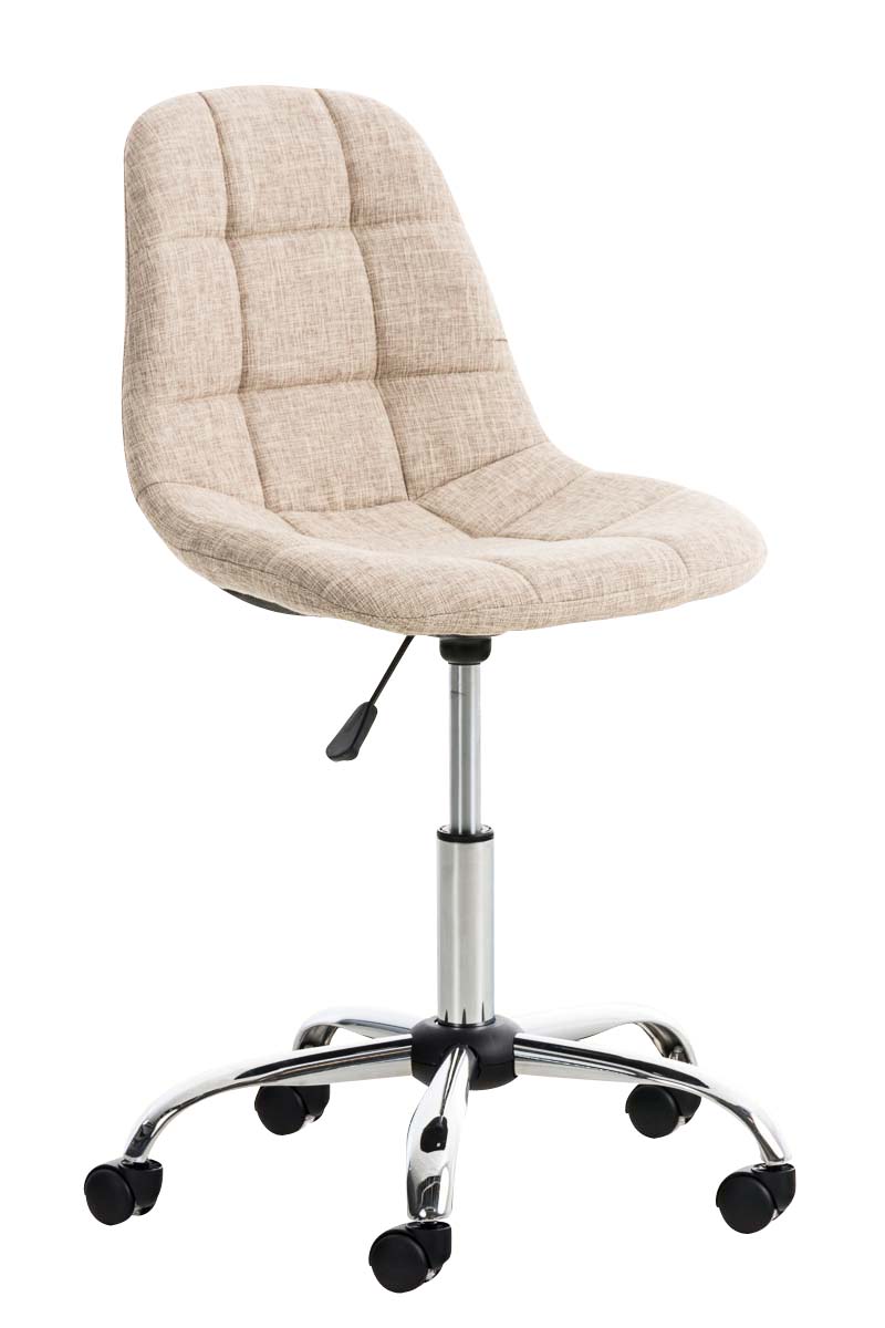 Chaise de bureau Emil tissu