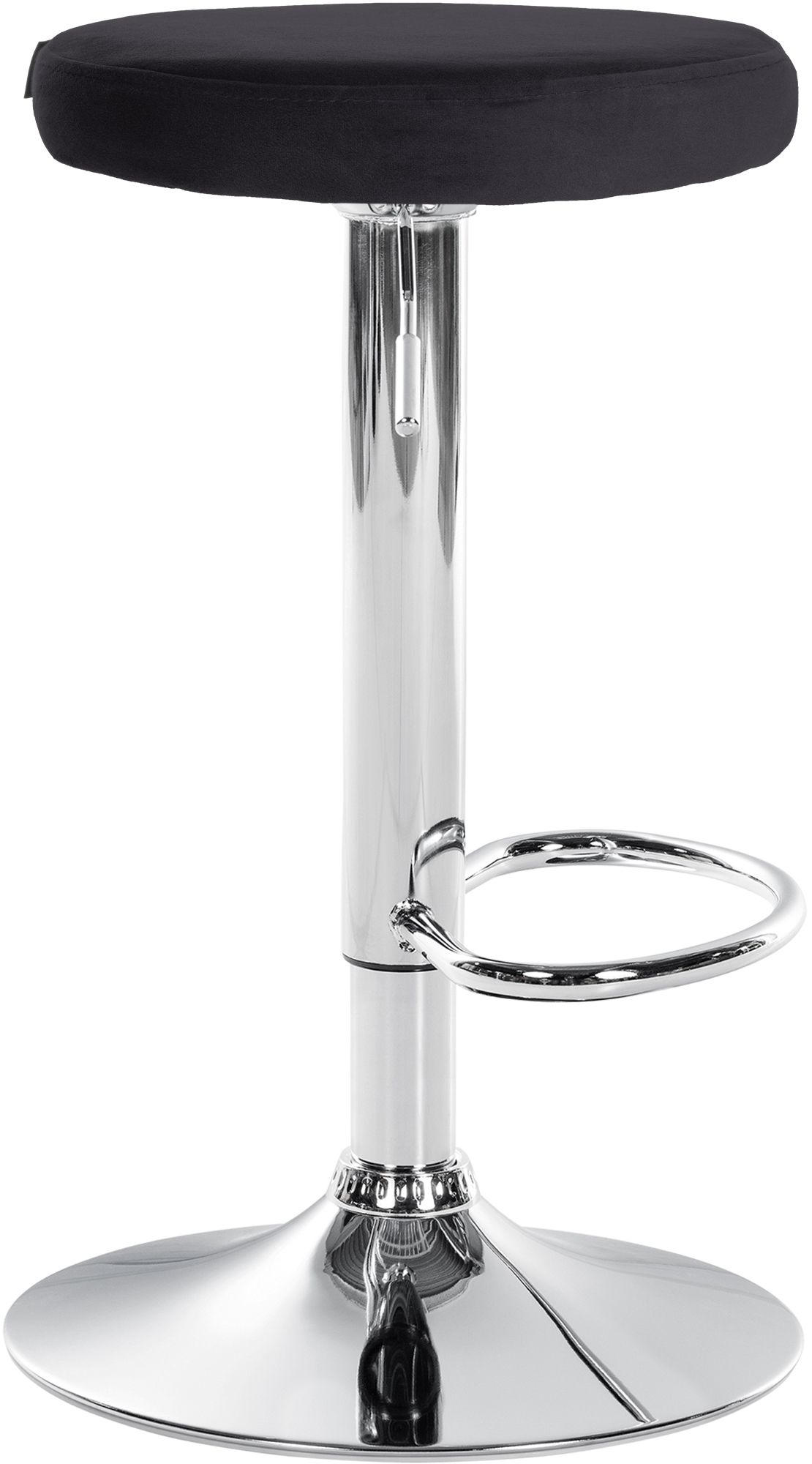 Lot de 2 tabourets de bar Ponte velours