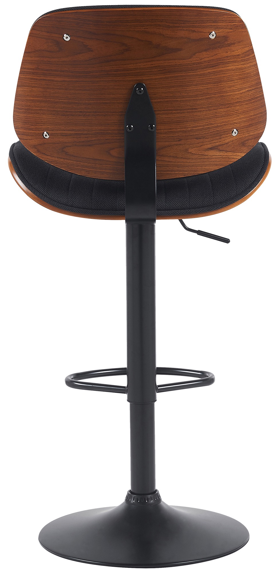 Lot de 2 tabourets de bar Clawson tissu