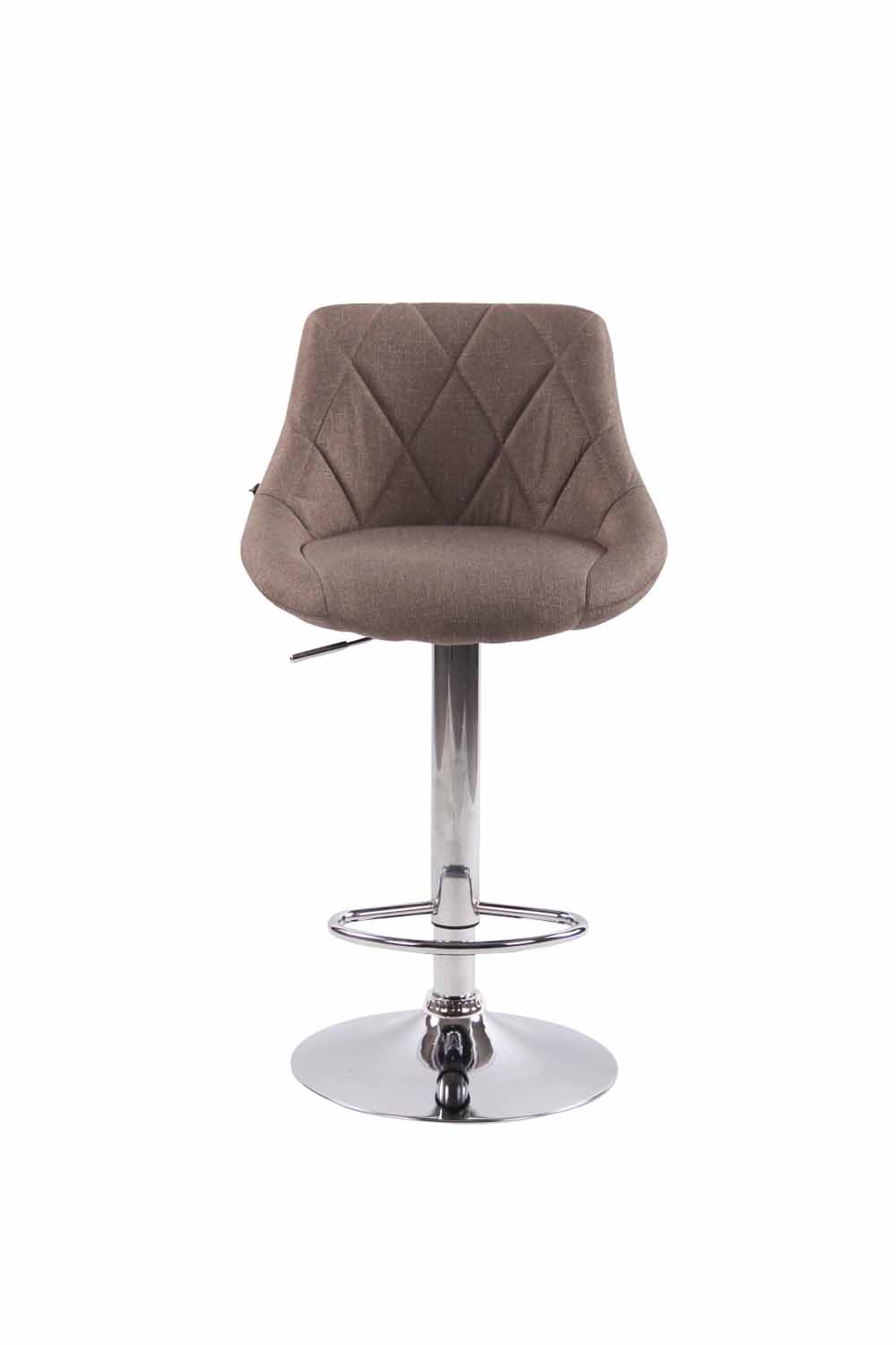 Lot de 2 tabourets de bar Lazio tissu