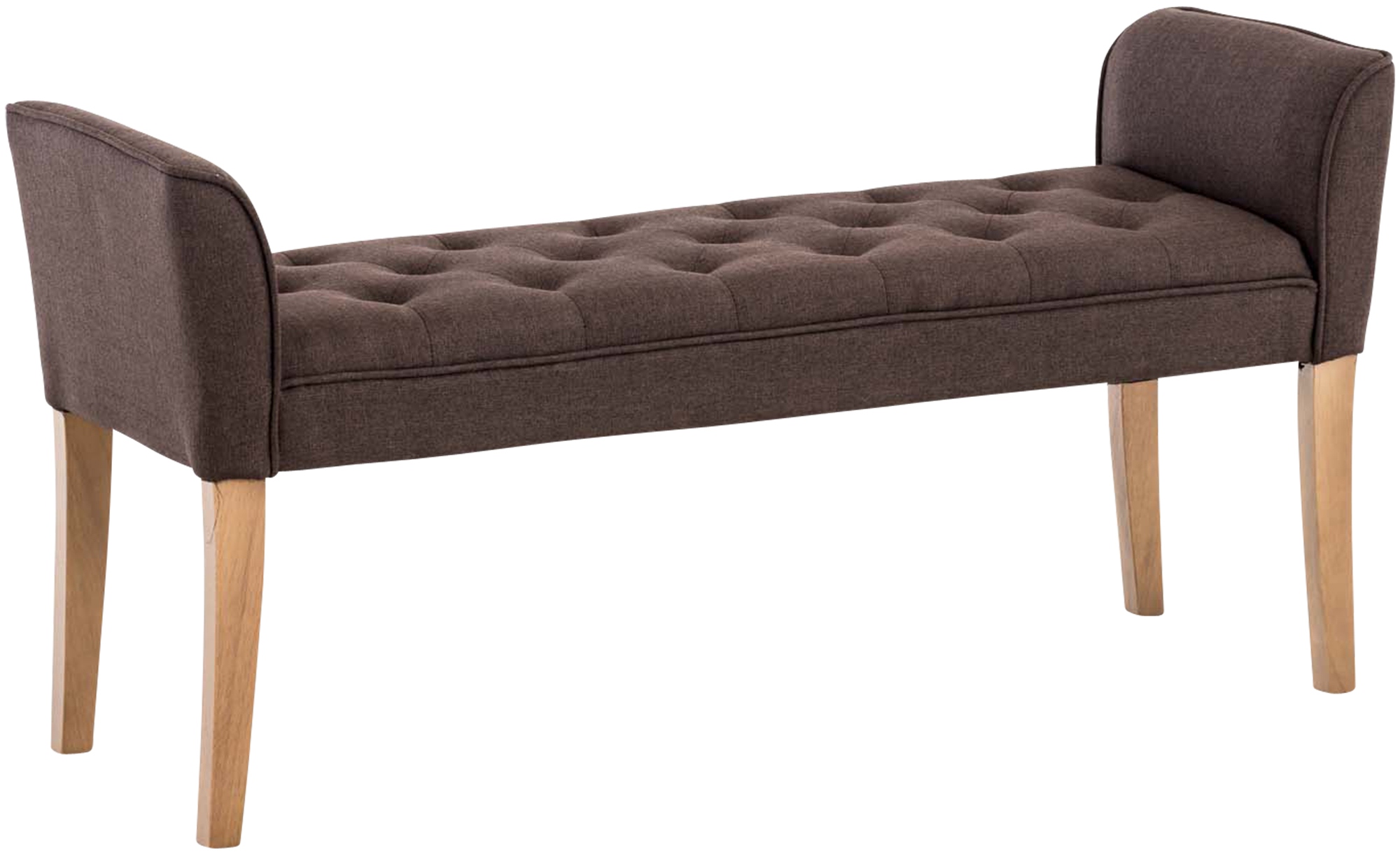 Banquette style Chersterfield Cleopatra en tissu