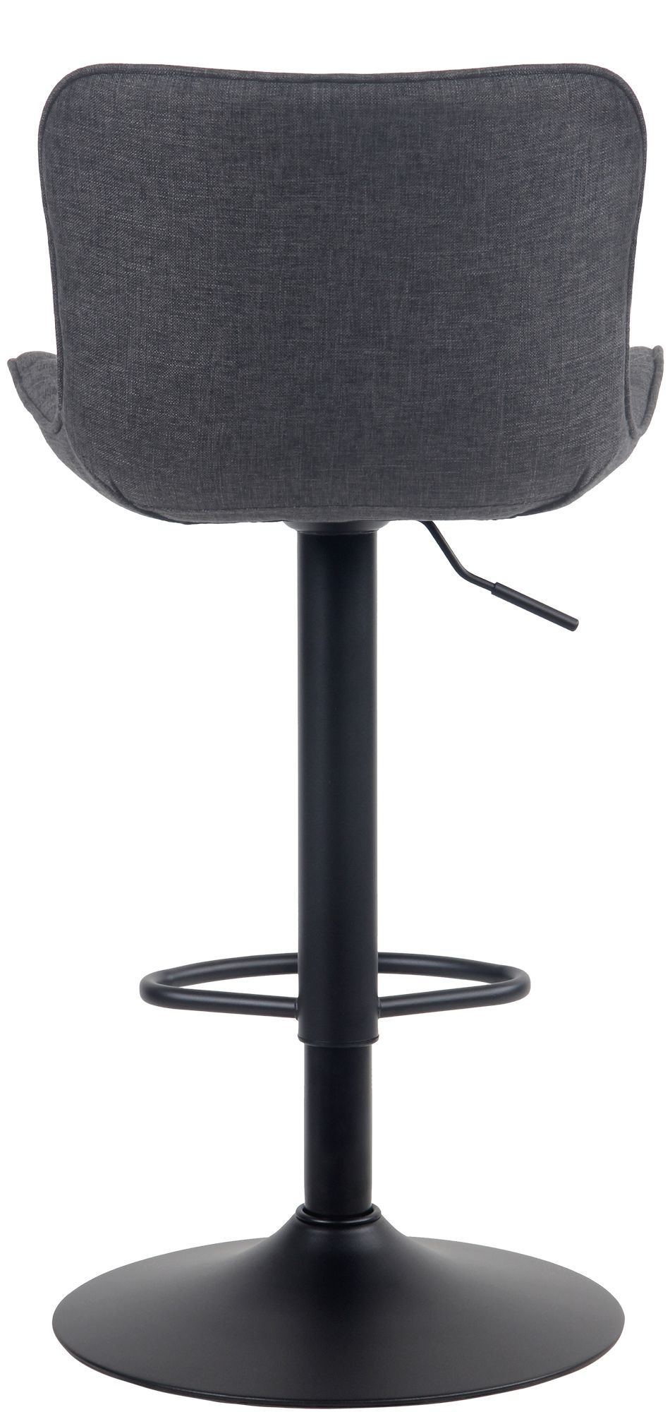 Tabouret de bar Emma Pied en Métal Hauteur réglable Siège pivotant
