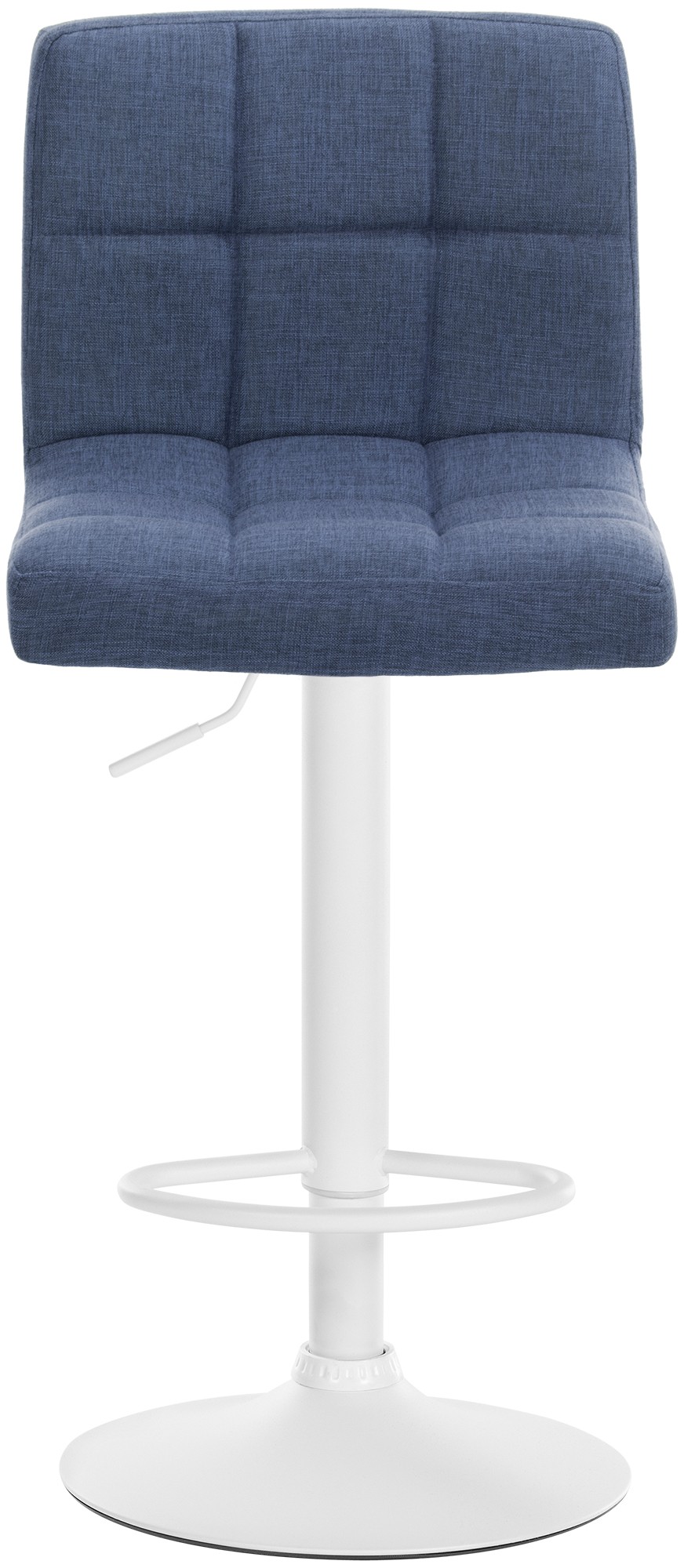 Lot de 2 tabourets de bar Calma tissu