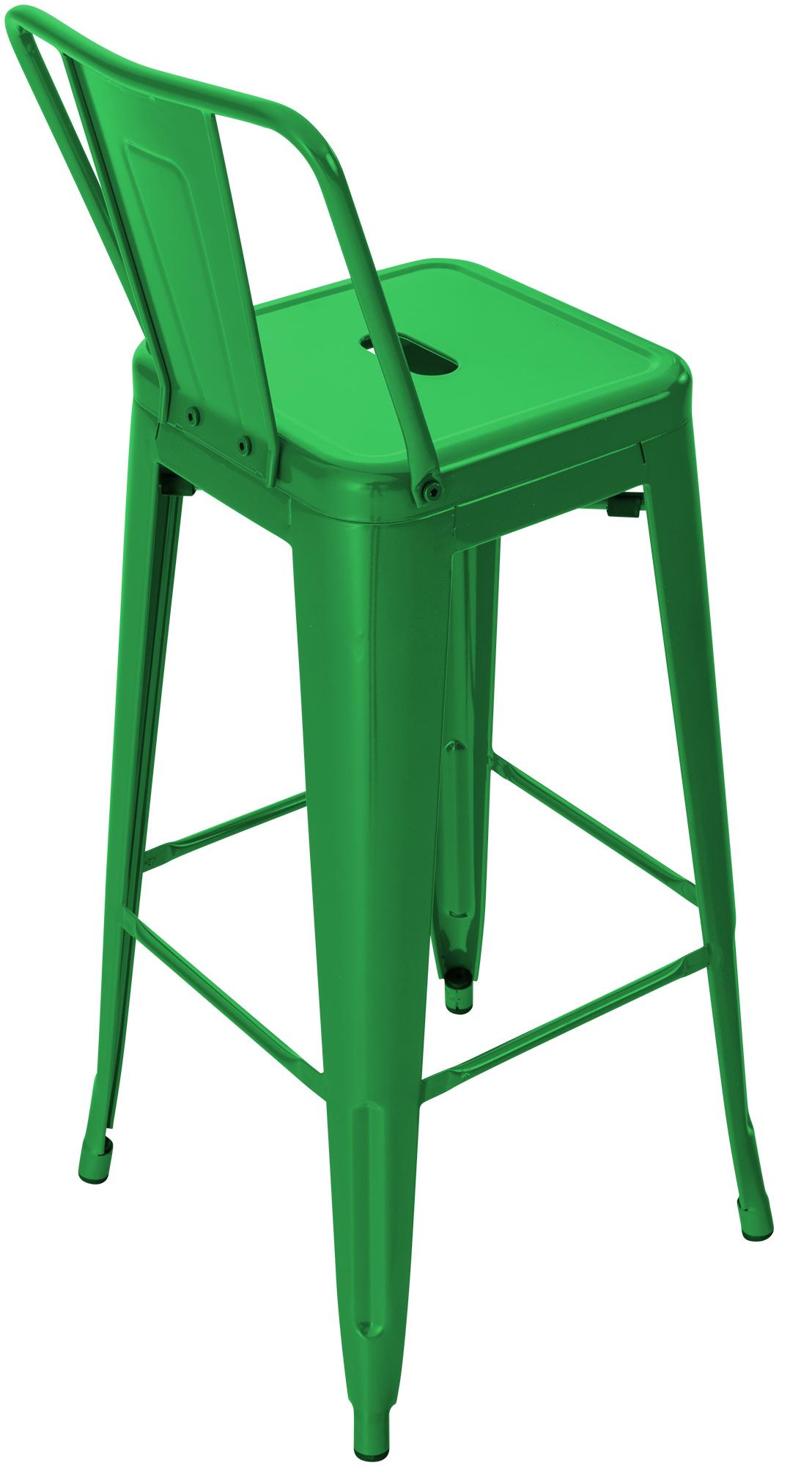 Lot de 4 tabourets de bar Mason
