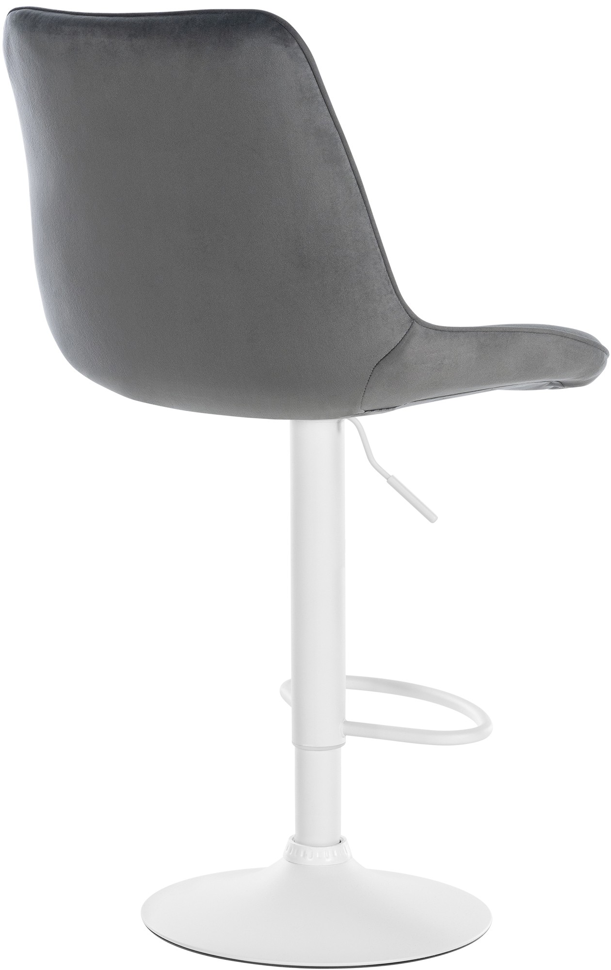 Tabouret de bar Toni en velours