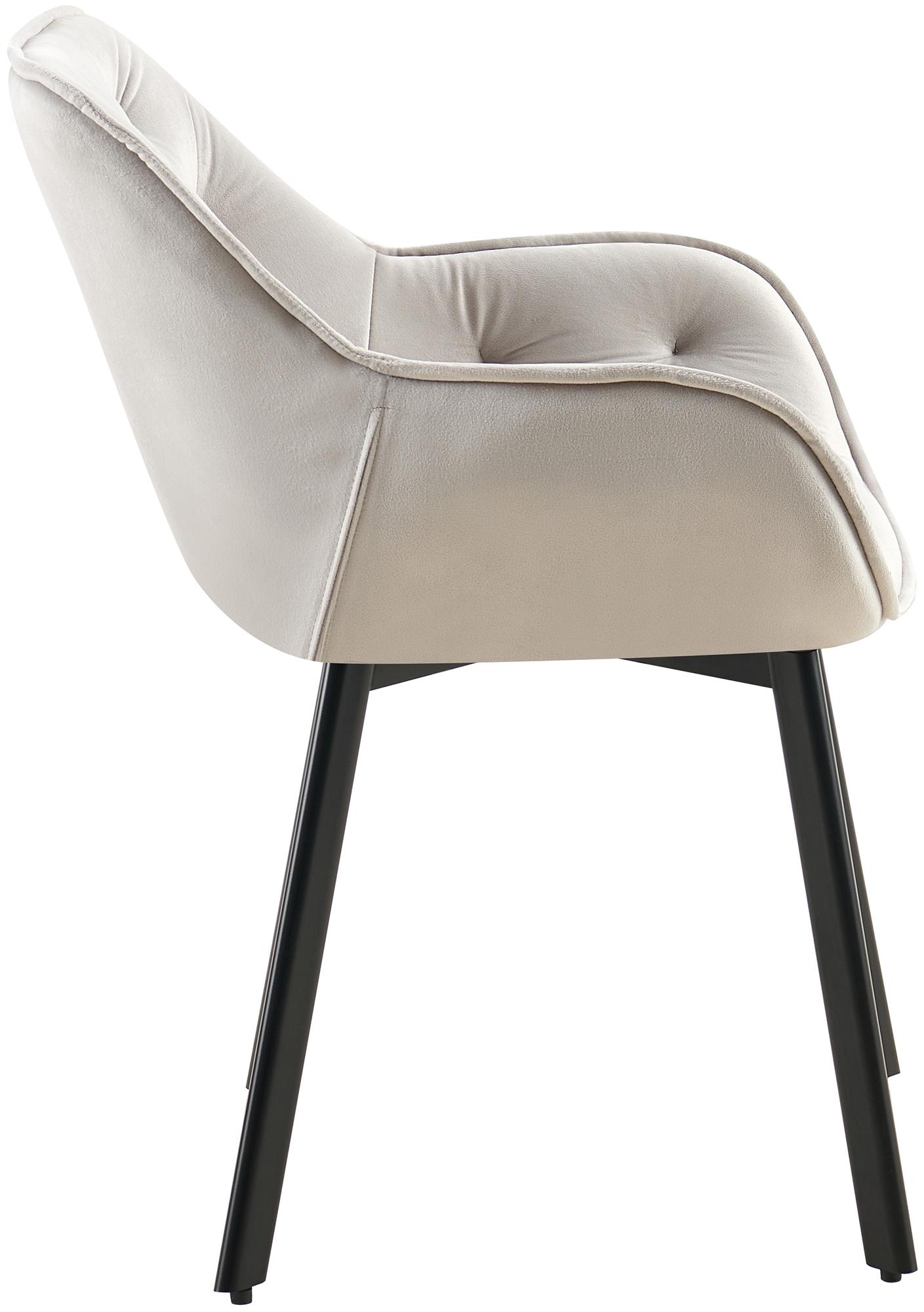 Lot de 2 Chaises de Salle à Manger Pivotantes Antigo en Velours