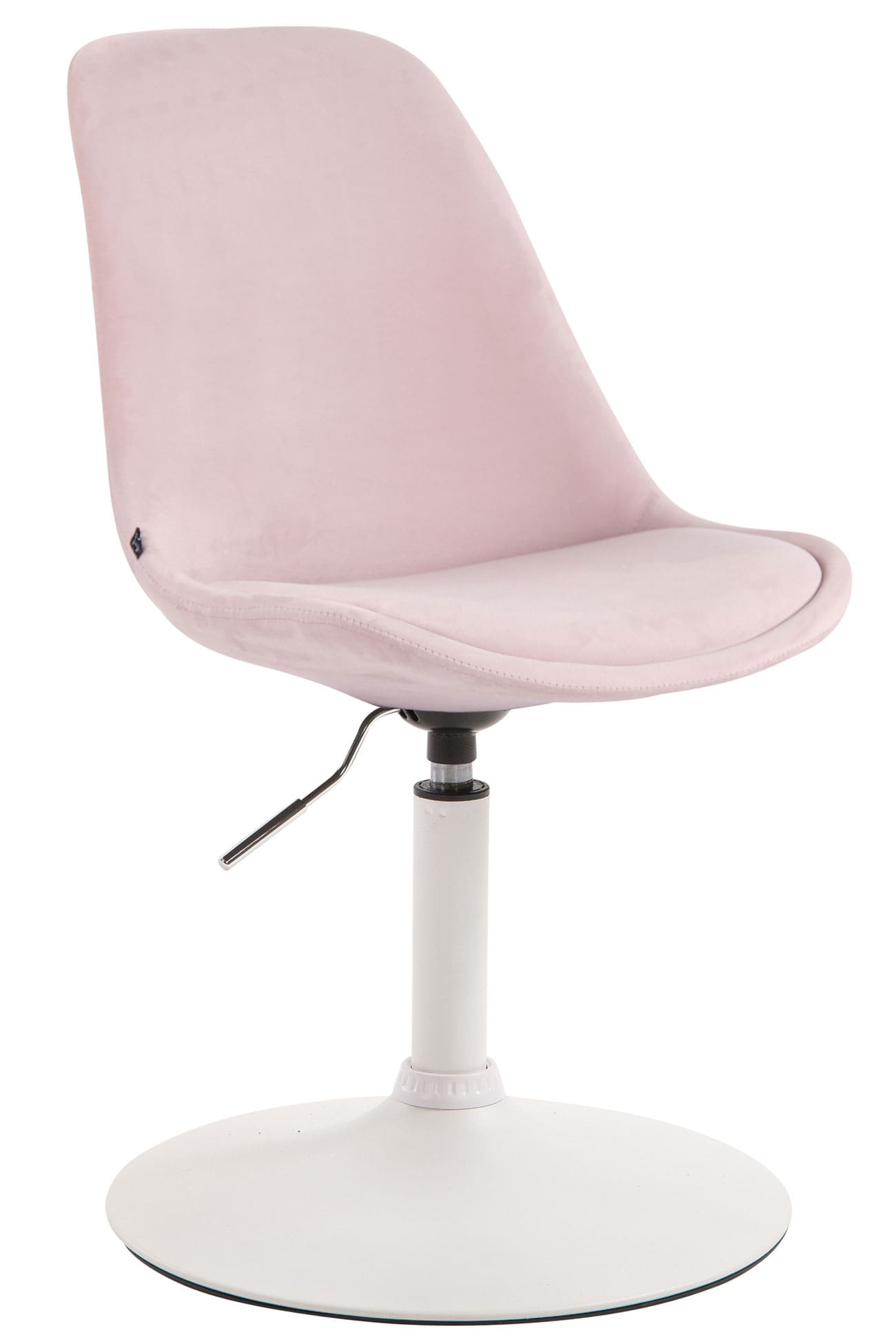 Lot de 4 Chaises de salle à manger Maverick en velours avec pied métal