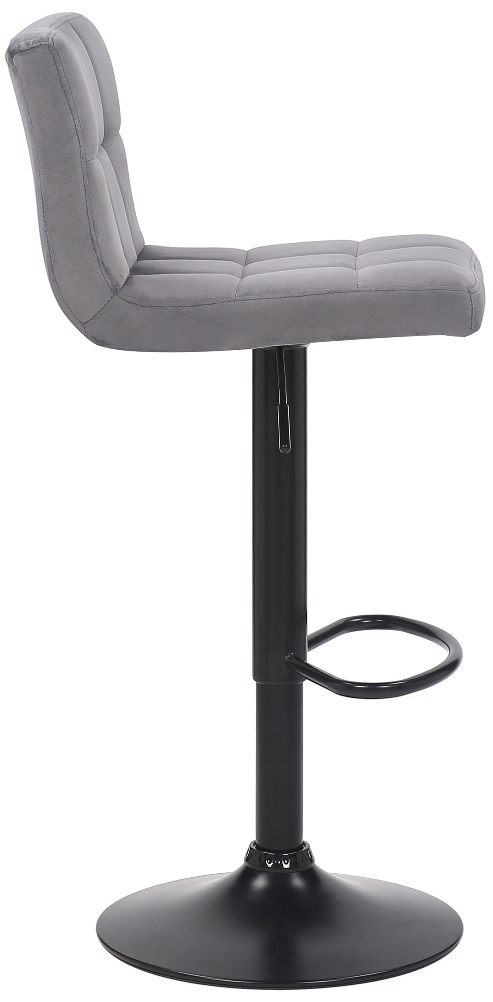 Lot de 2 Tabourets de bar Feni en velours