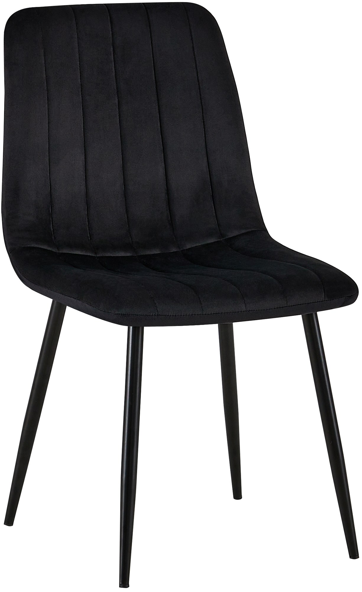 Chaise de salle à manger Dijon avec Piètement en métal noir