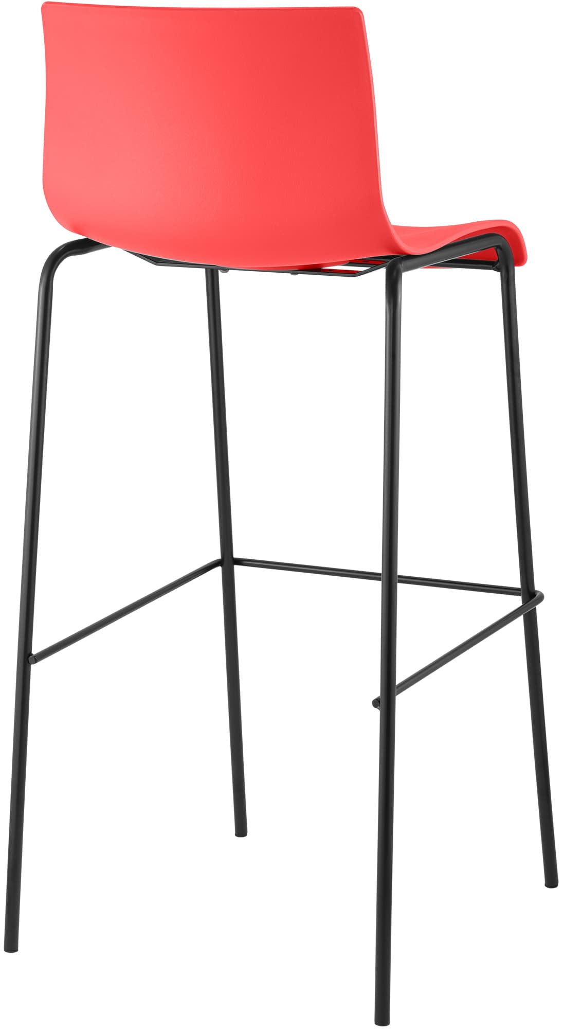 Lot de 2 tabourets de bar Hover en plastique