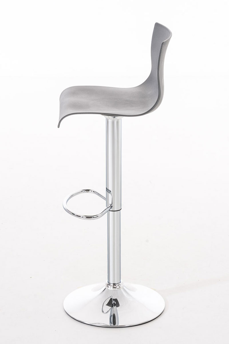 Tabouret de bar Hover Réglable en Hauteur Assise Plastique