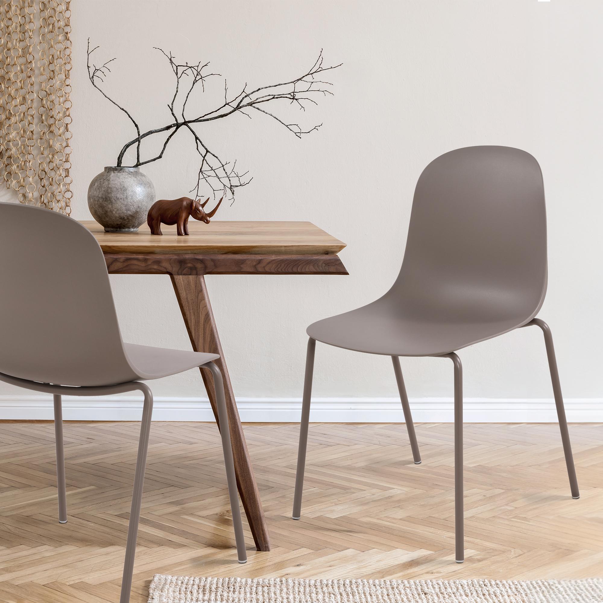 Lot de 2 chaises de jardin Hardin