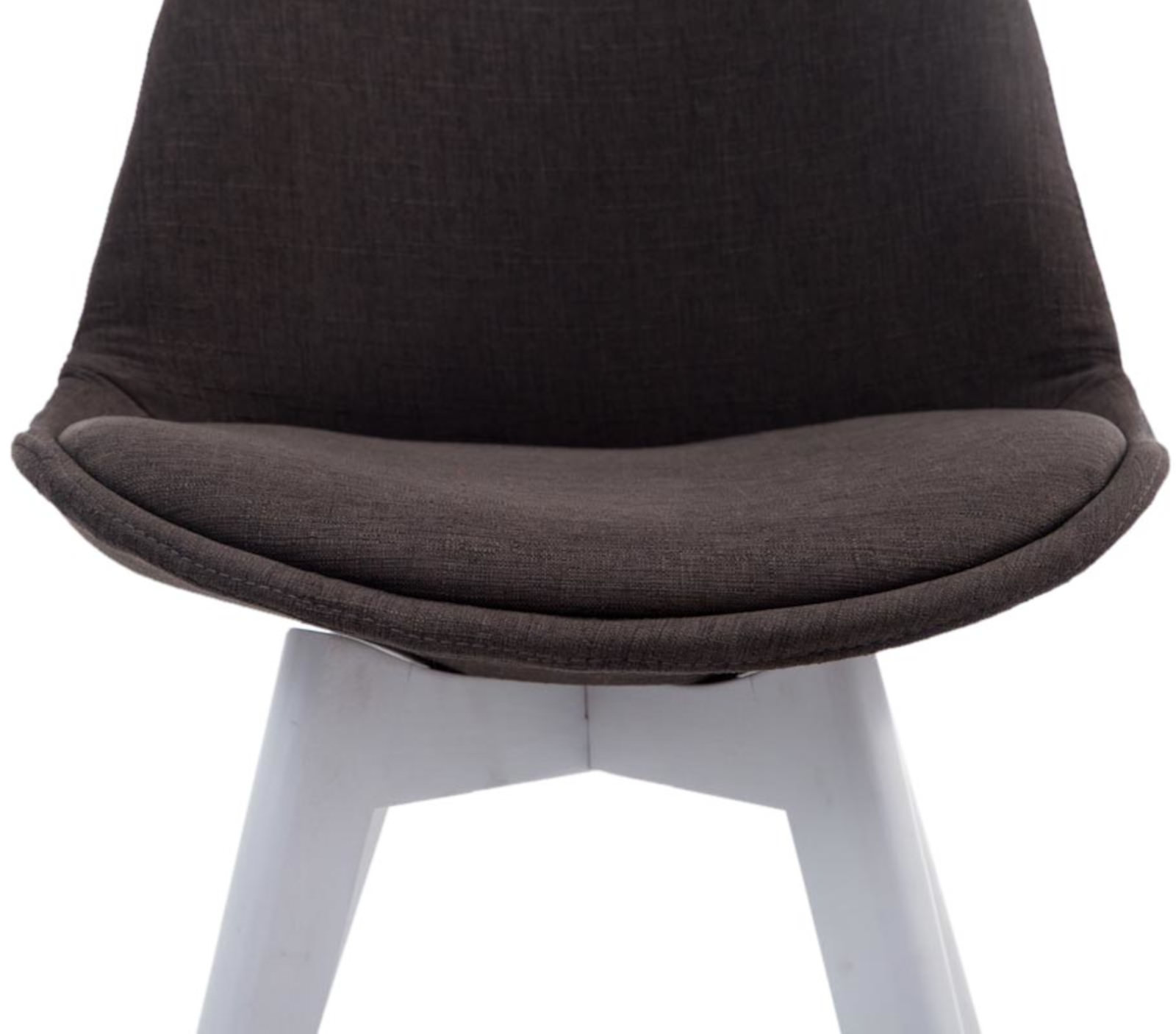 Lot de 4 chaises de salle à manger Borneo V2 en Tissu