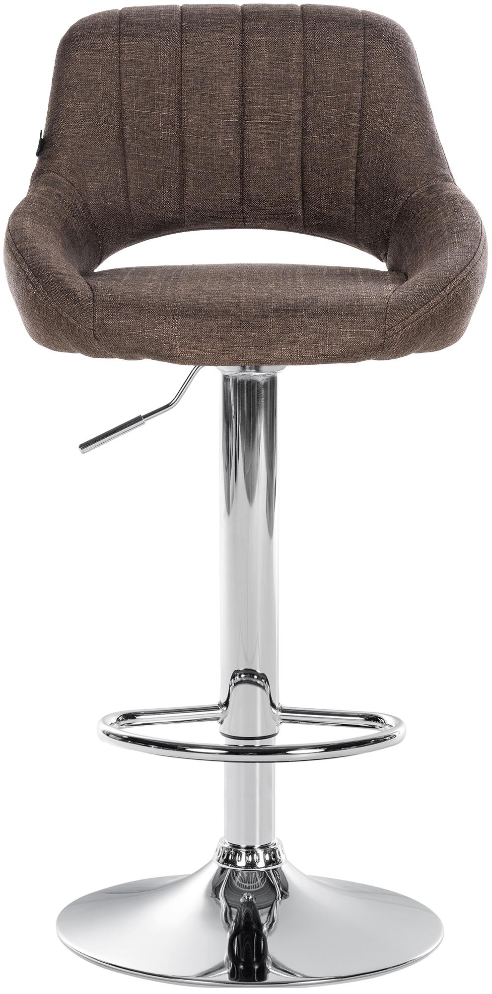 Lot de 2 tabourets de bar Milet en tissu