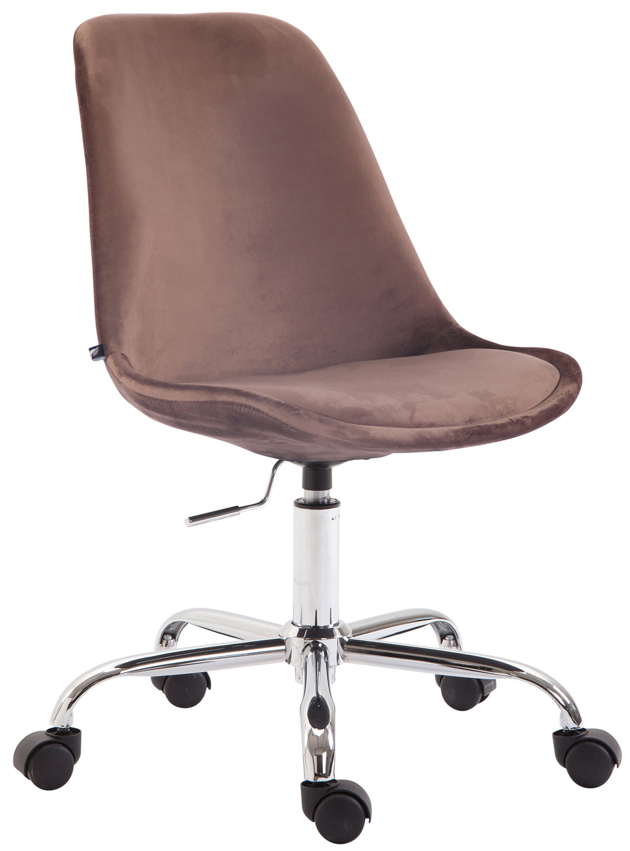 Chaise de bureau Toulouse en velours