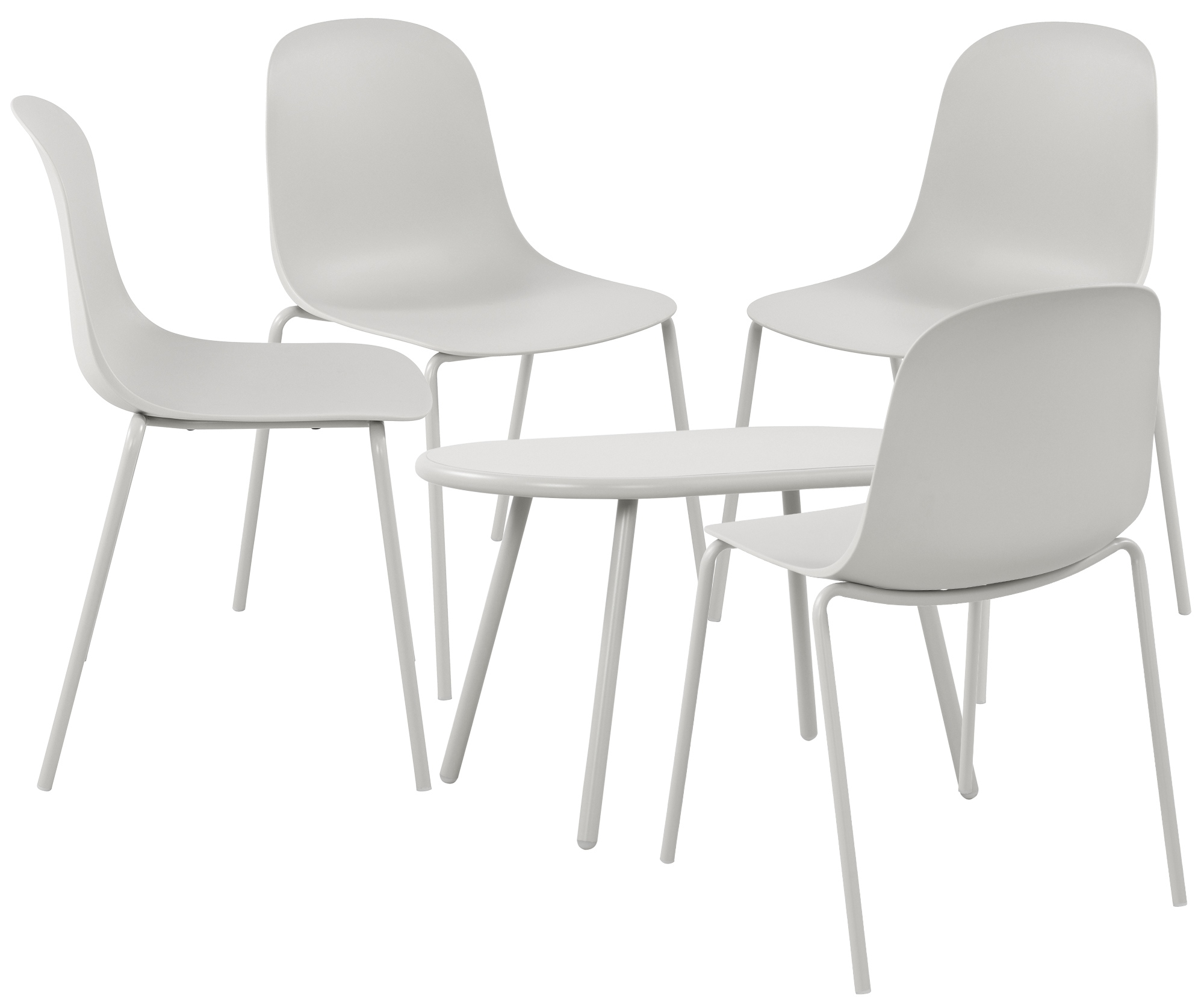 Ensemble de 4 sièges Veldin