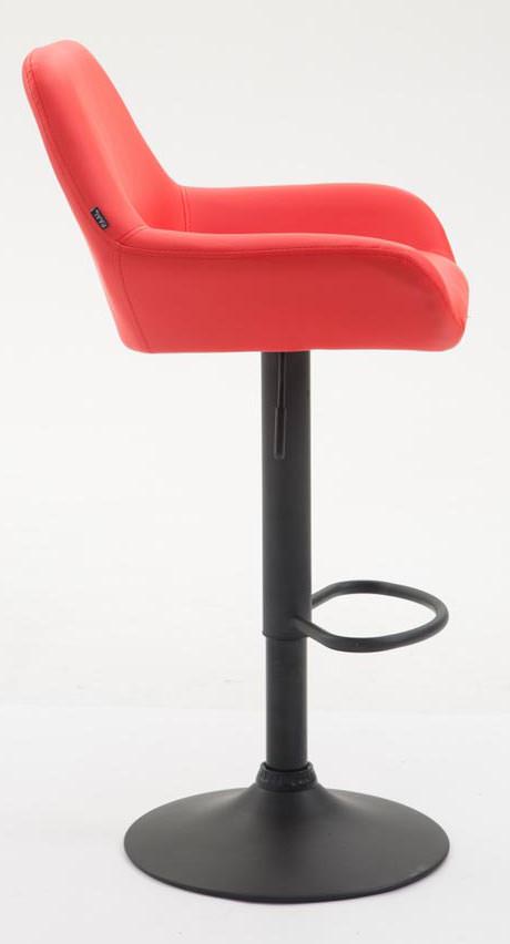 Lot de 2 tabourets de bar Braga en Similicuir