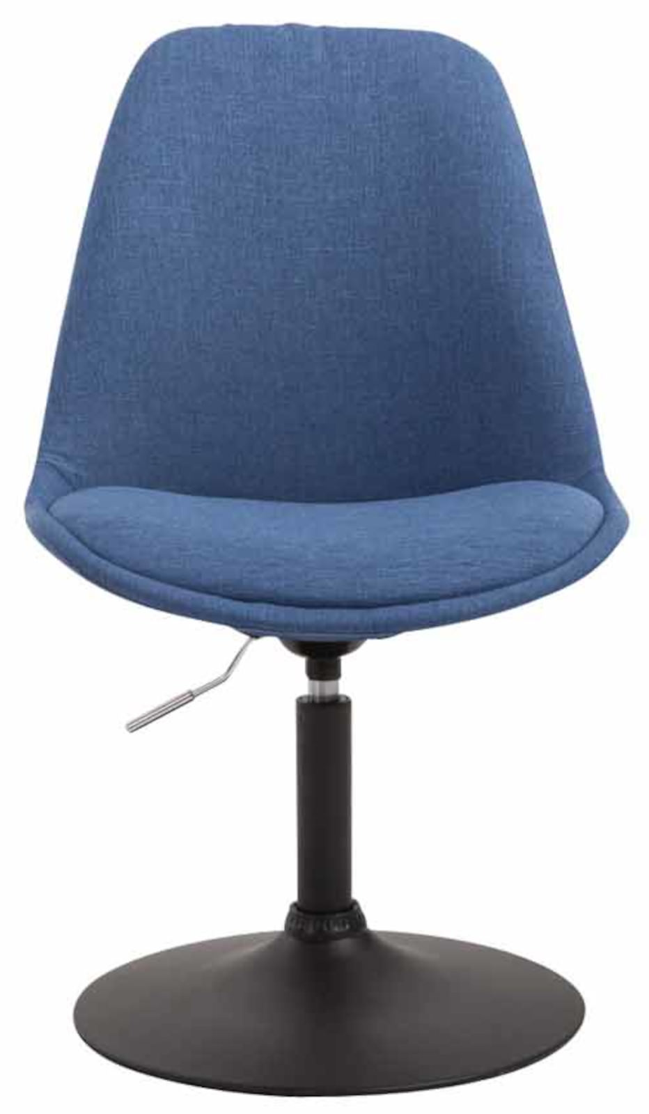 Lot de 4 Chaises de salle à manger Maverick tissu avec pied trompette