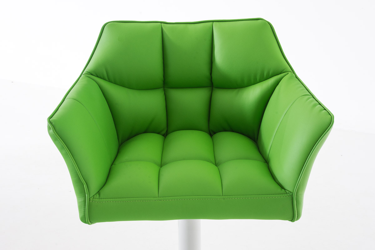 Tabouret de bar Damaso avec revetement en similicuir