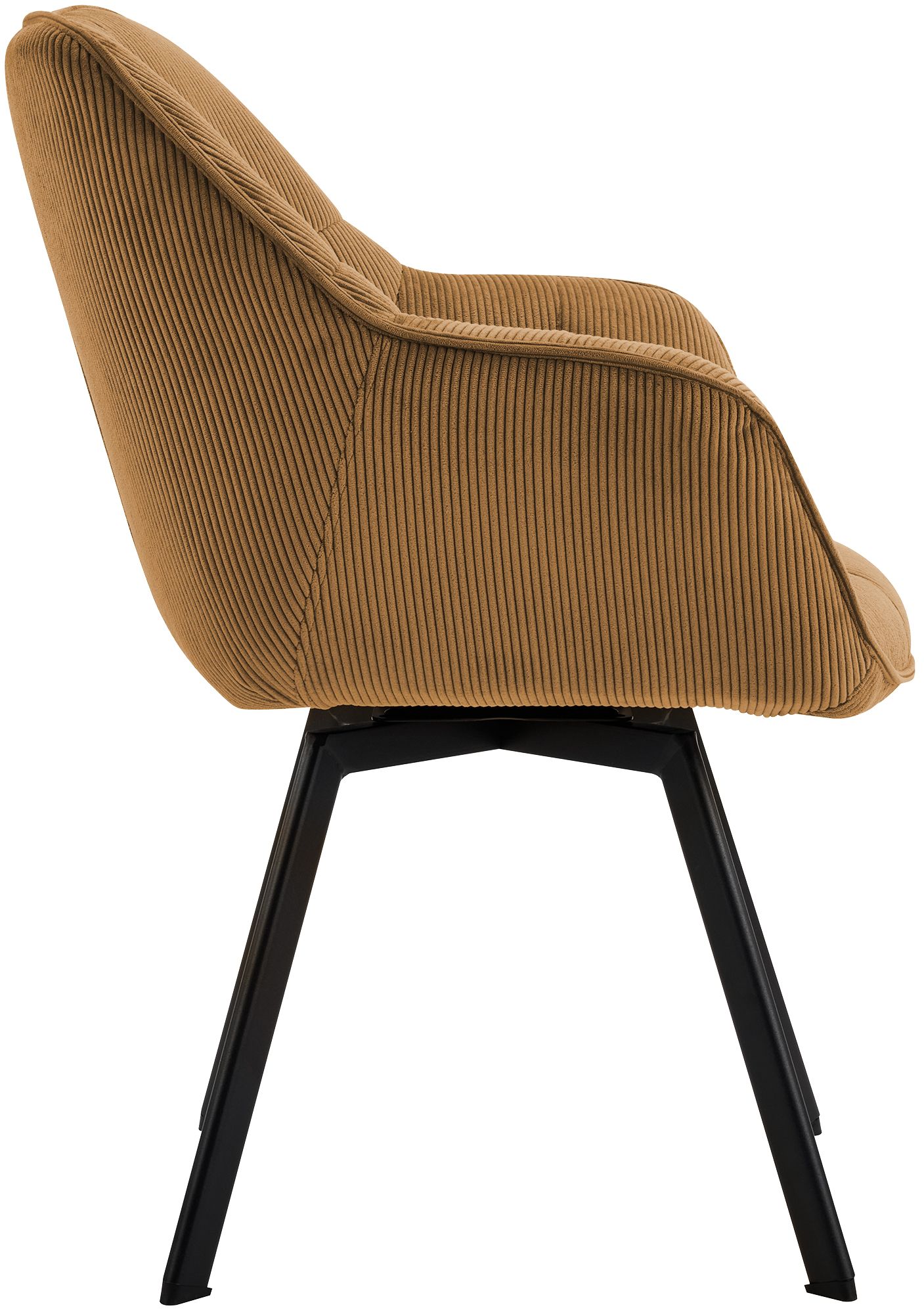 Lot de 2 chaises de salle à manger Jordi Cord
