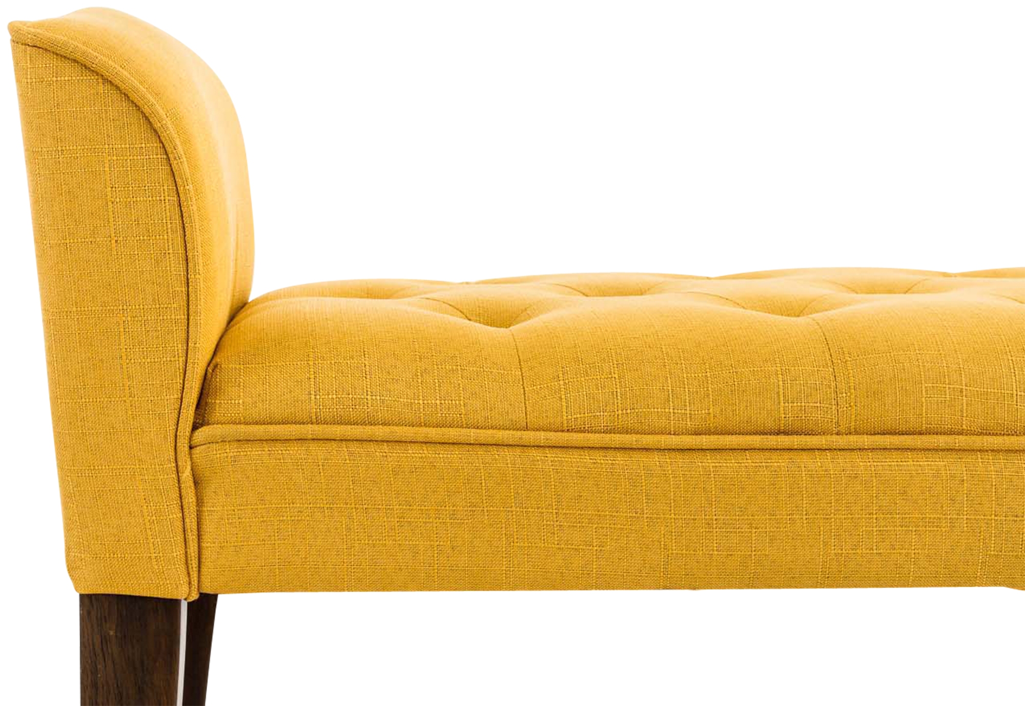 Banquette style Chersterfield Cleopatra en tissu