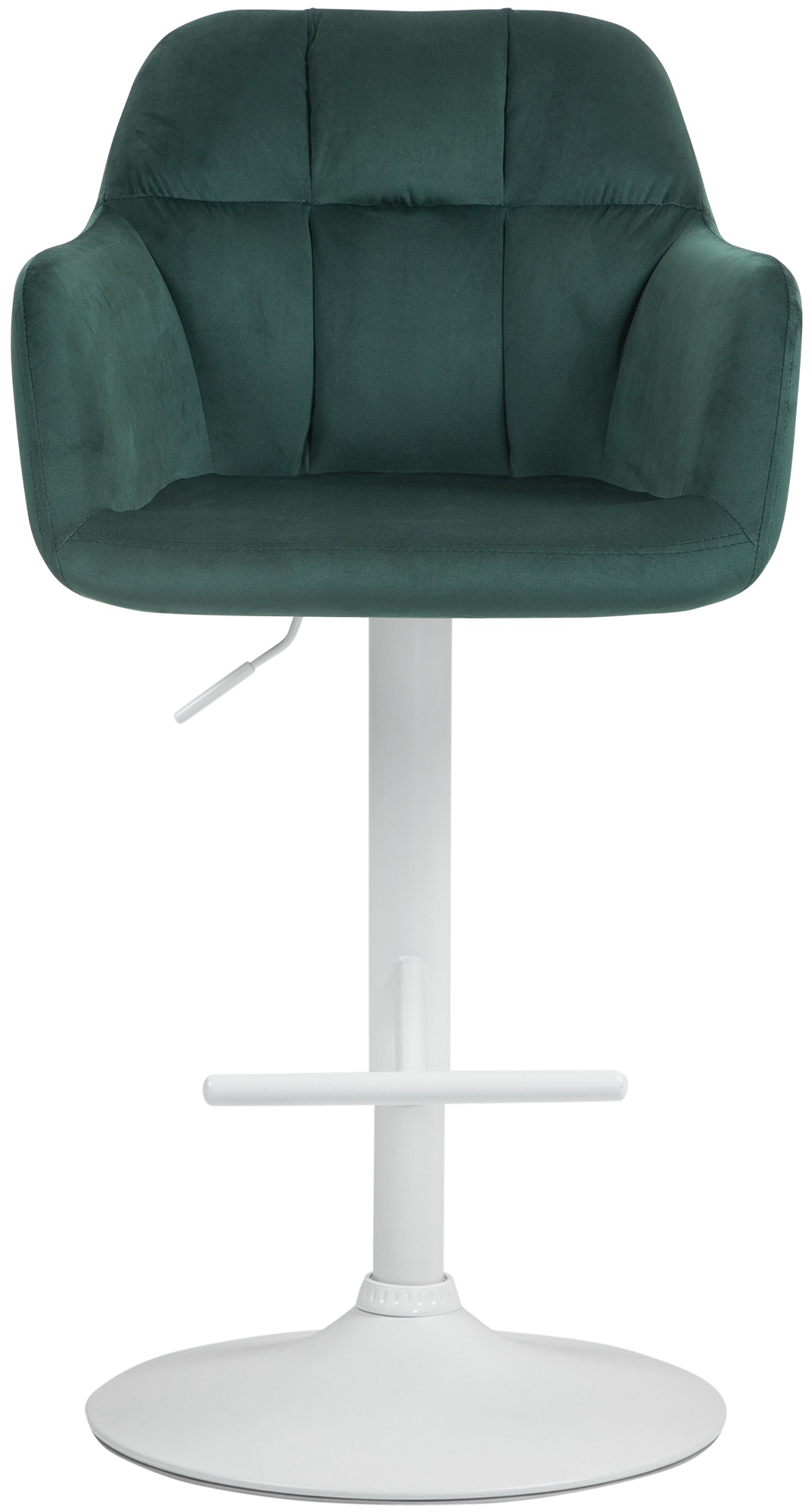 Tabouret de bar Natoma velours