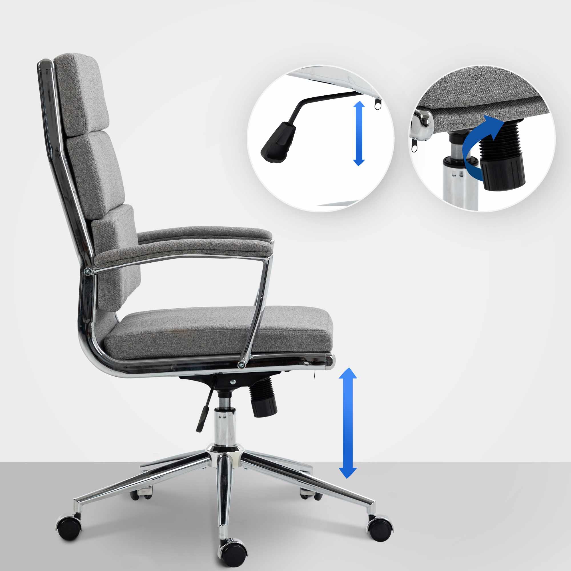 Chaise de bureau Cleveland