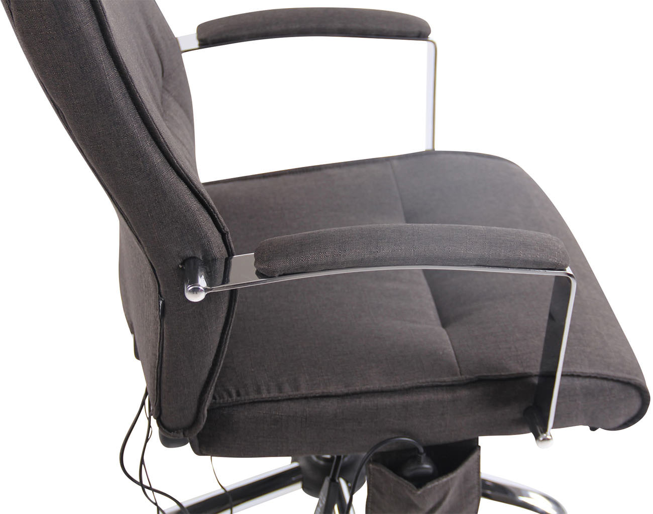 Fauteuil de bureau Portland en similicuir ou tissu avec fonction de massage