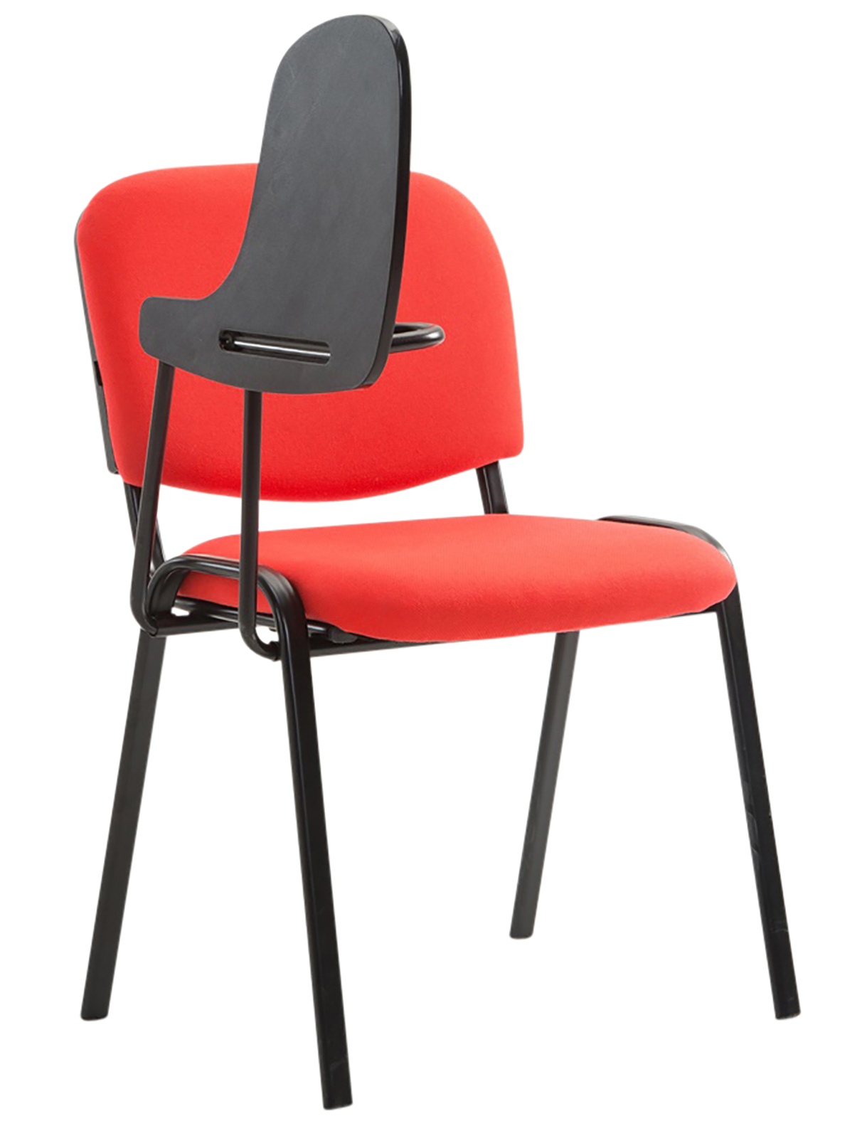 Lot de 4 Chaises Ken en tissu avec tablette rabattable