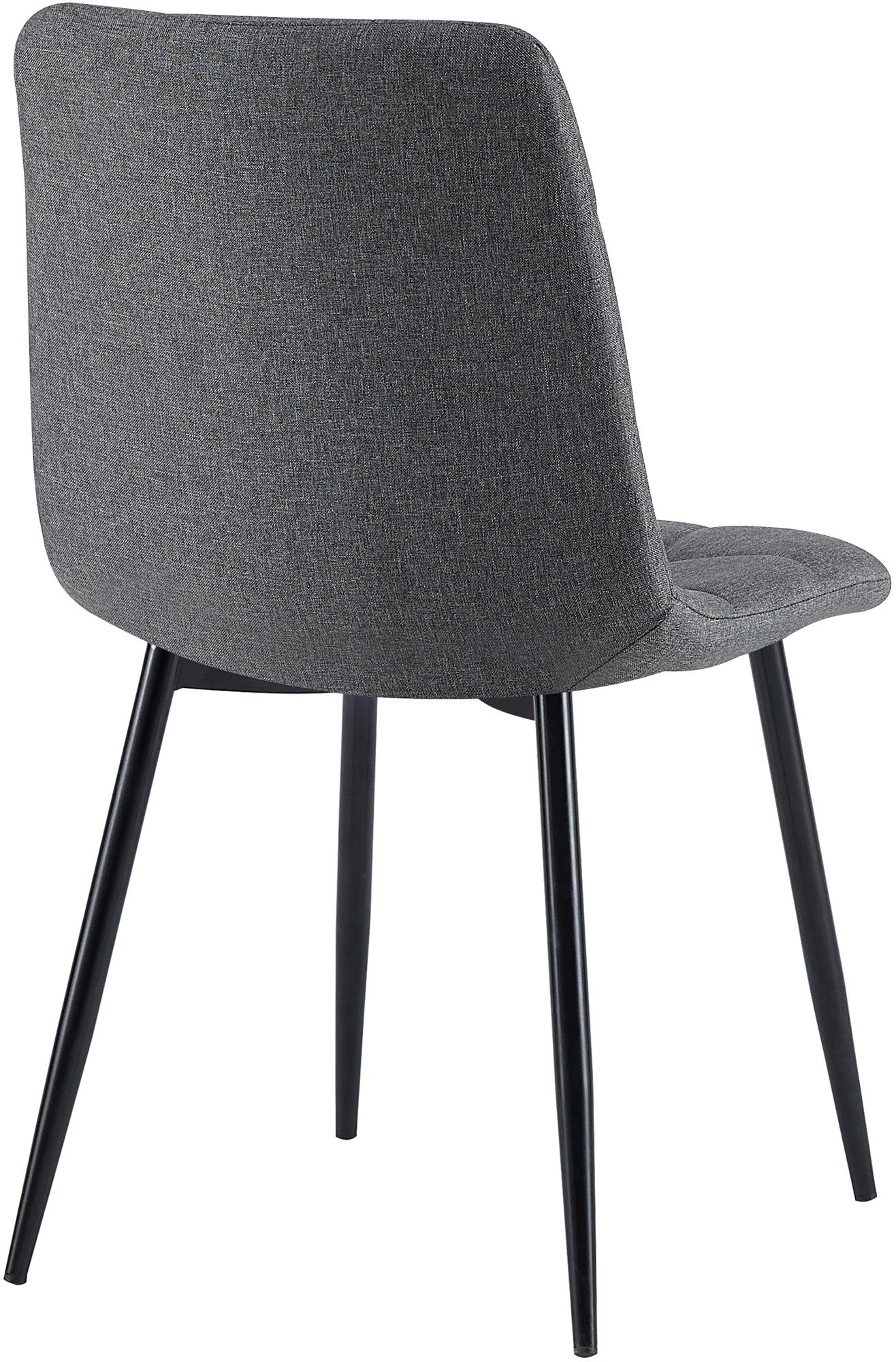 Chaise de salle a manger Antibes en tissu