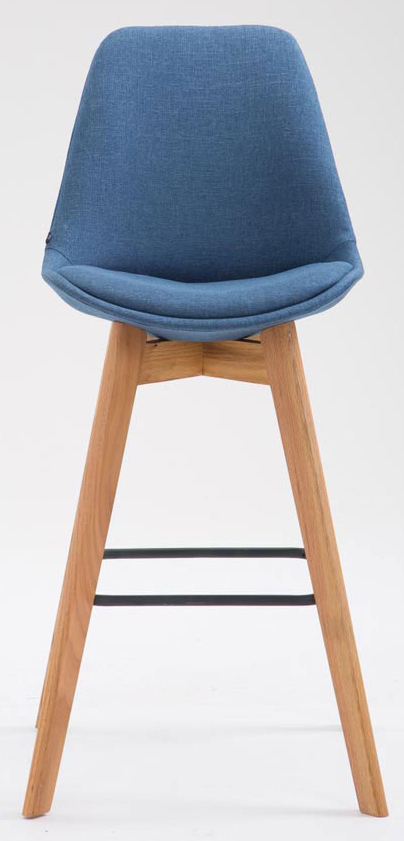 Lot de 2 tabourets de bar Metz en tissu