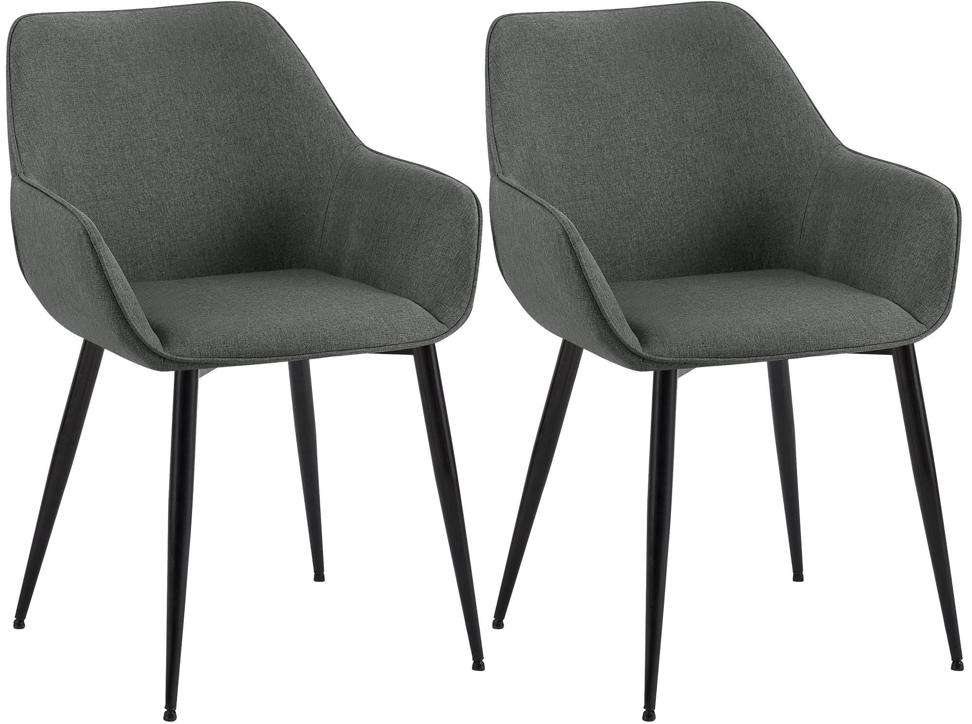 Lot de 2 chaises de salle à manger Luena