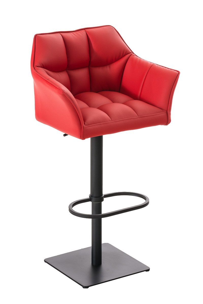 Tabouret de bar Damaso avec revetement en similicuir