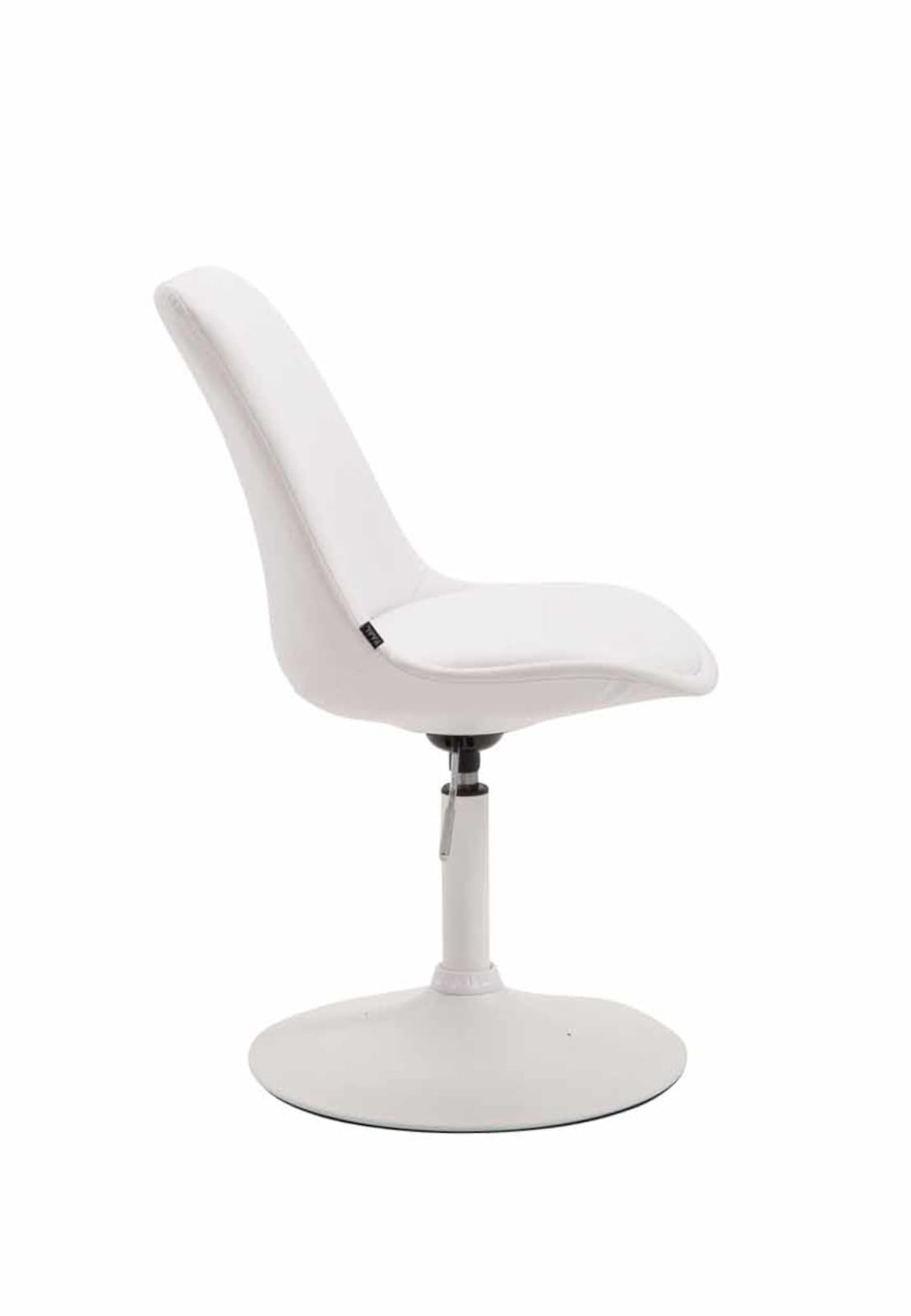 Lot de 4 Chaises de salle à manger Maverick similicuir avec pied trompette