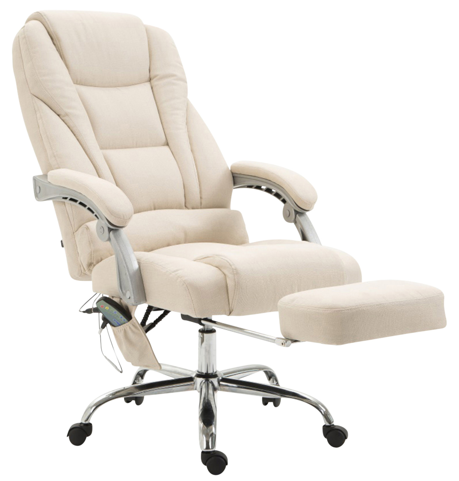 Fauteuil de bureau Pacific avec fonction massage tissu