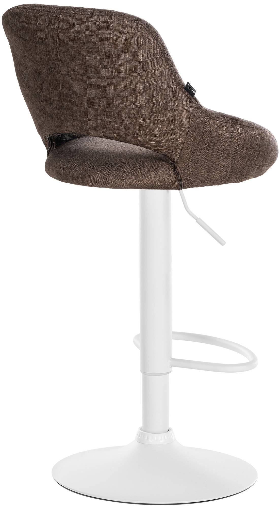 Lot de 2 tabourets de bar Milet en tissu