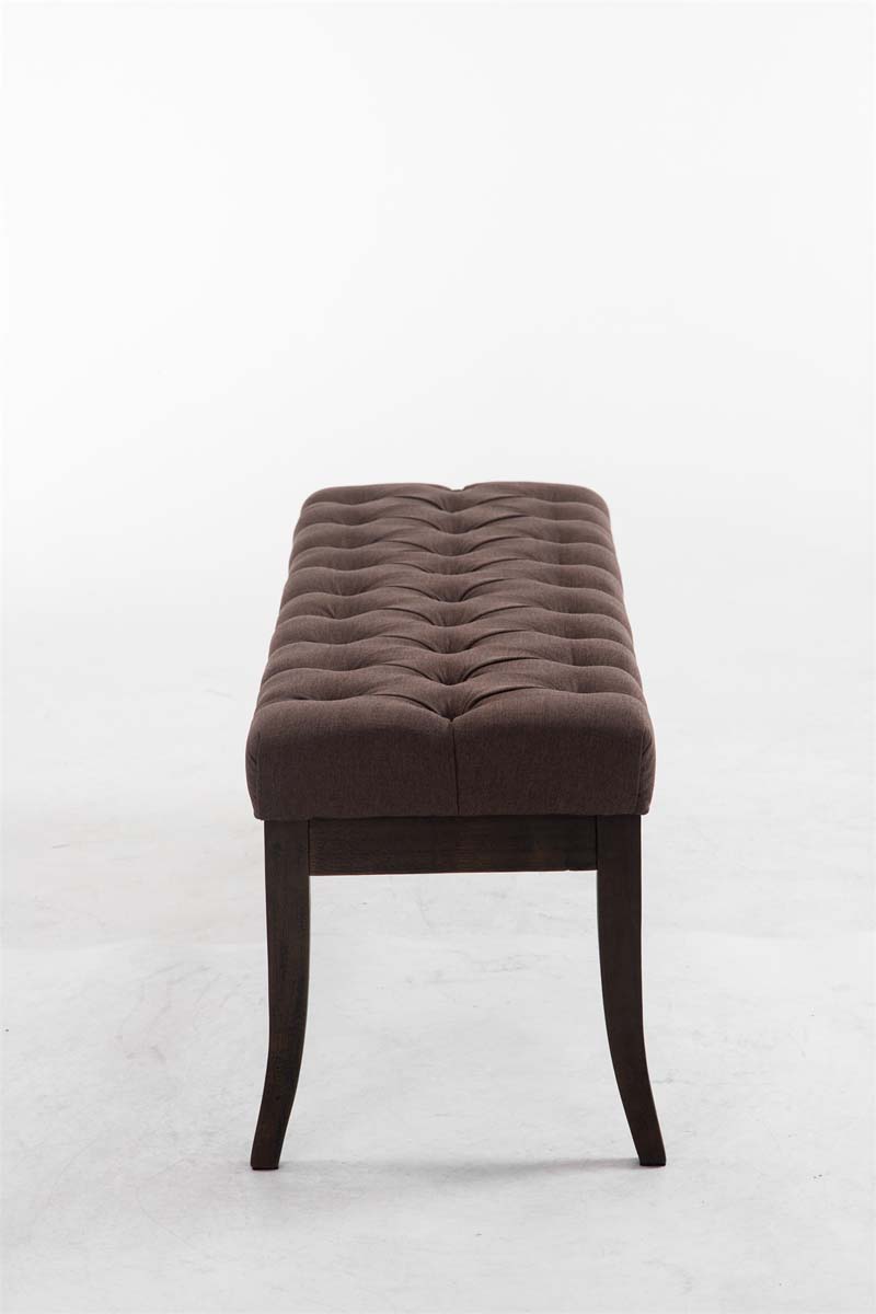 Banc Ramses tissu antique sombre