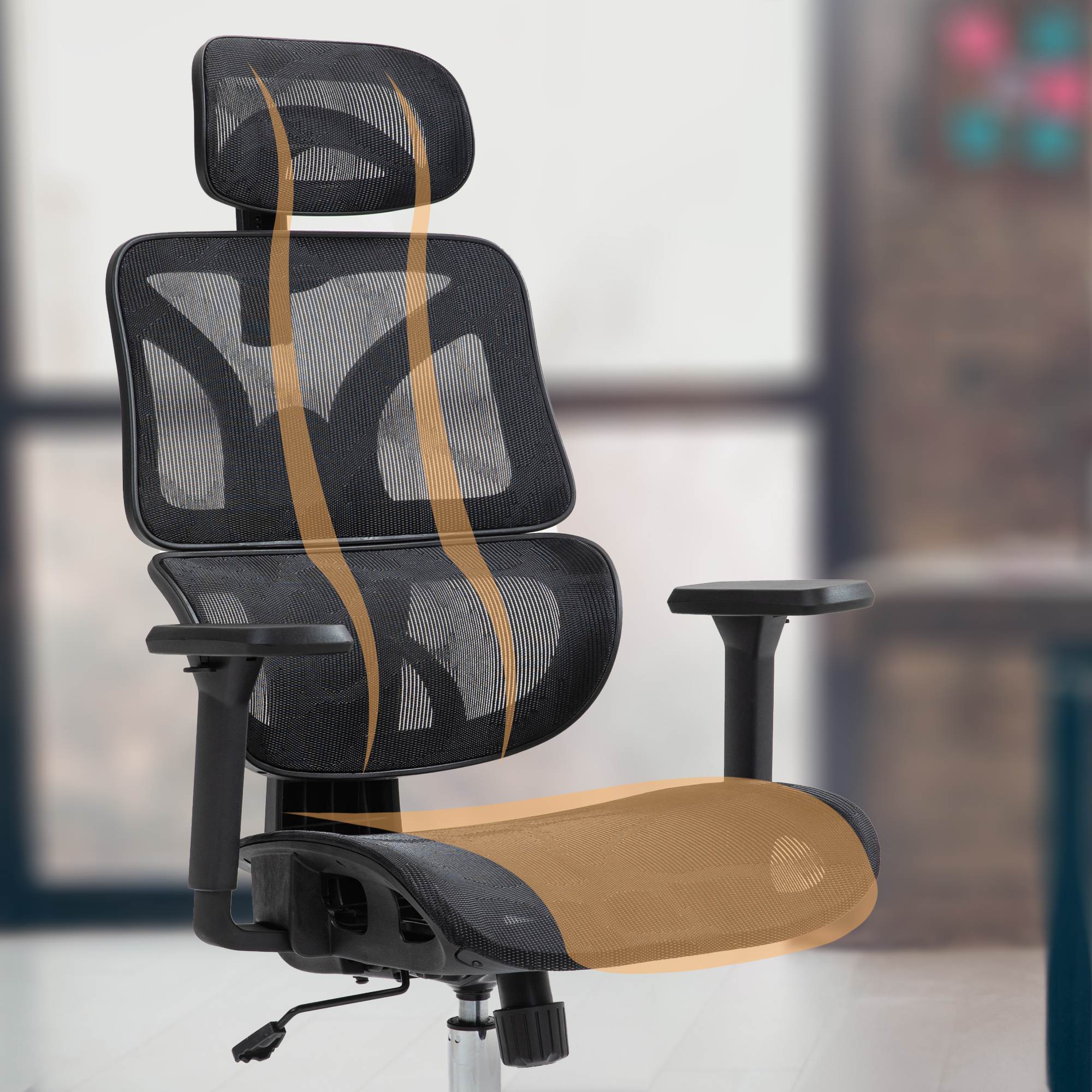 Chaise de bureau Deshler