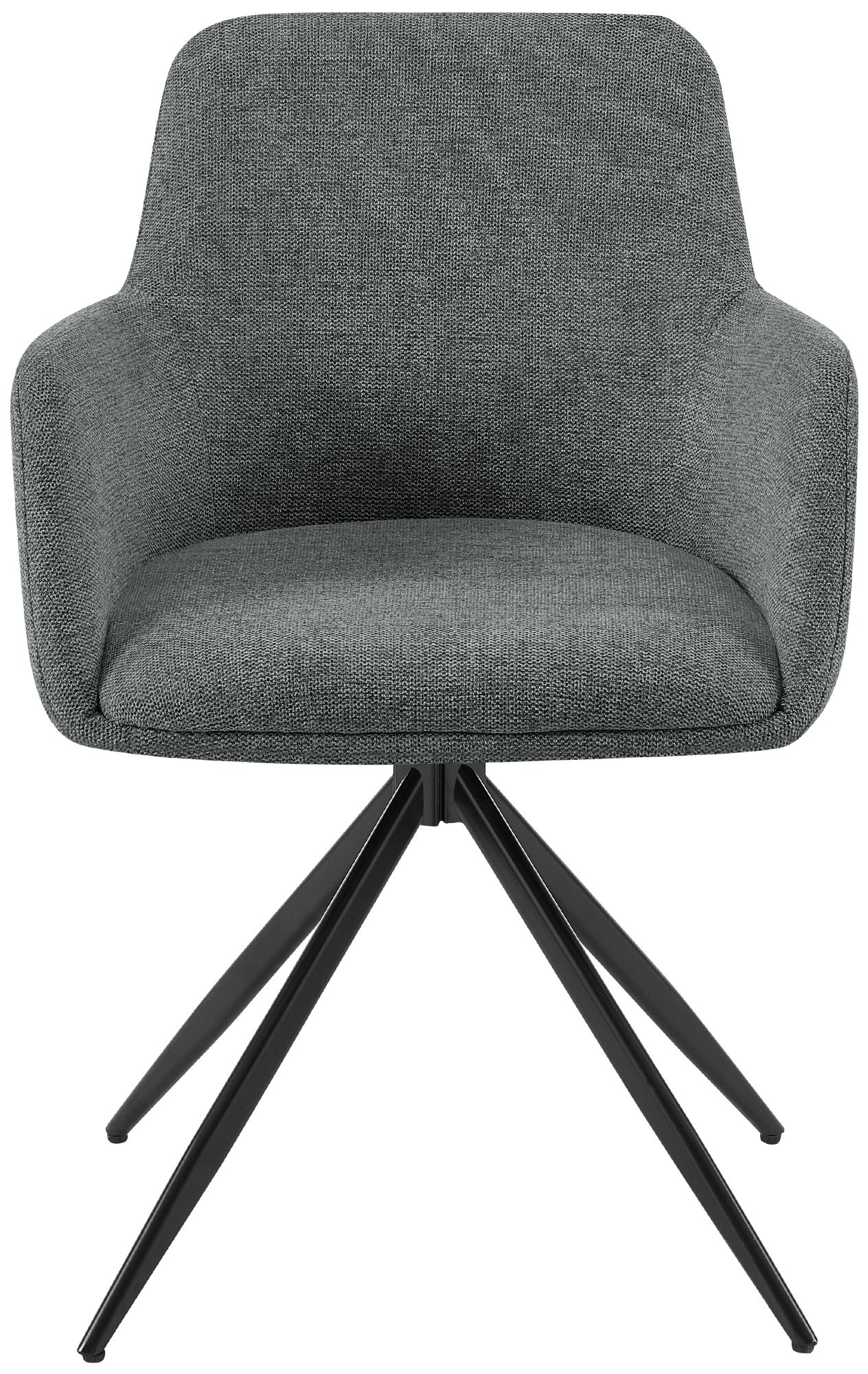 Chaise de salle a manger Olema en tissu