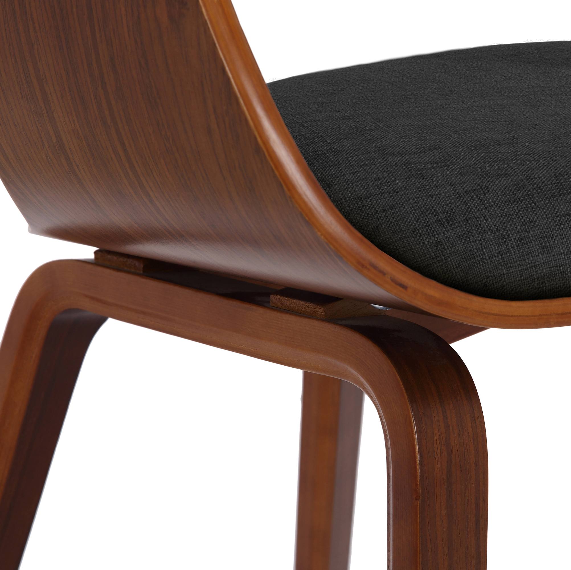 Lot de 2 chaises de salle à manger Kingston en Tissu