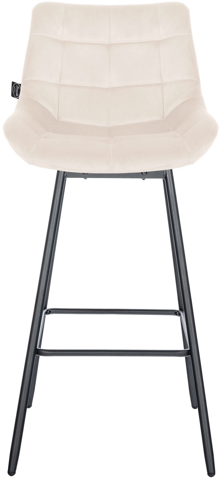 Lot de 4 tabourets de bar Weston pivotants