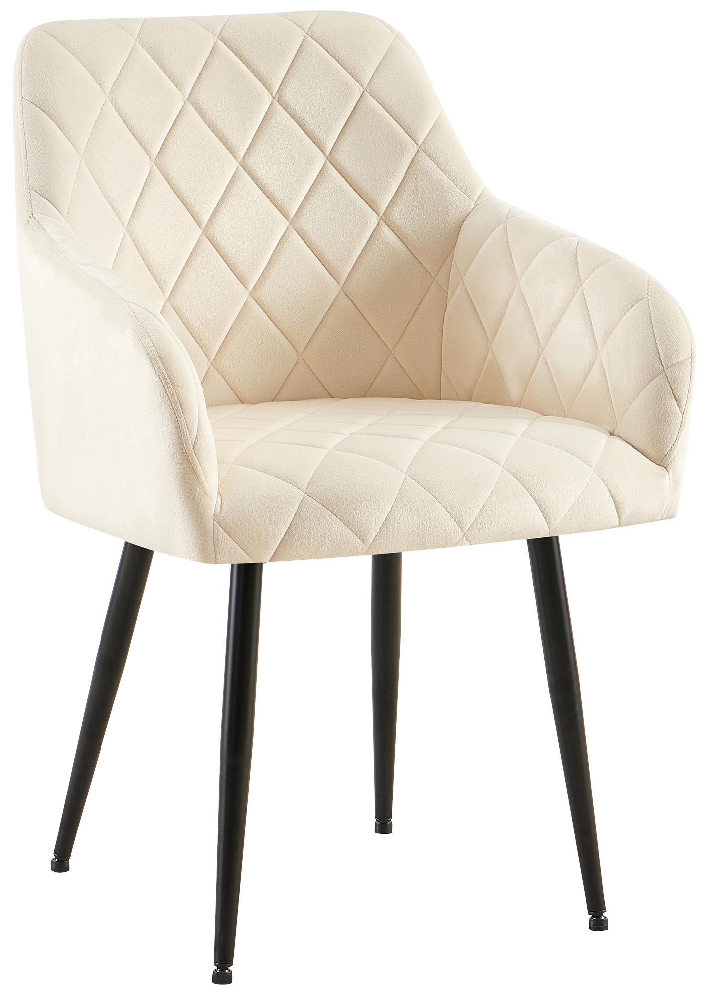 Chaise de salle à manger Monett Velours