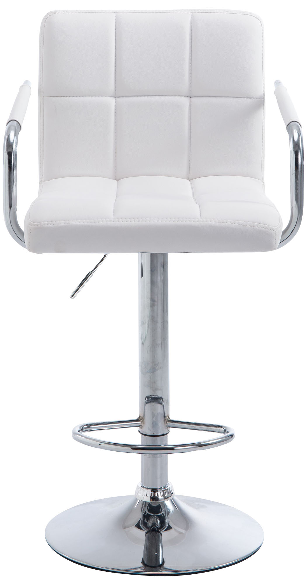 Lot de 2 Tabourets de Bar Lucy  V2 en Similicuir