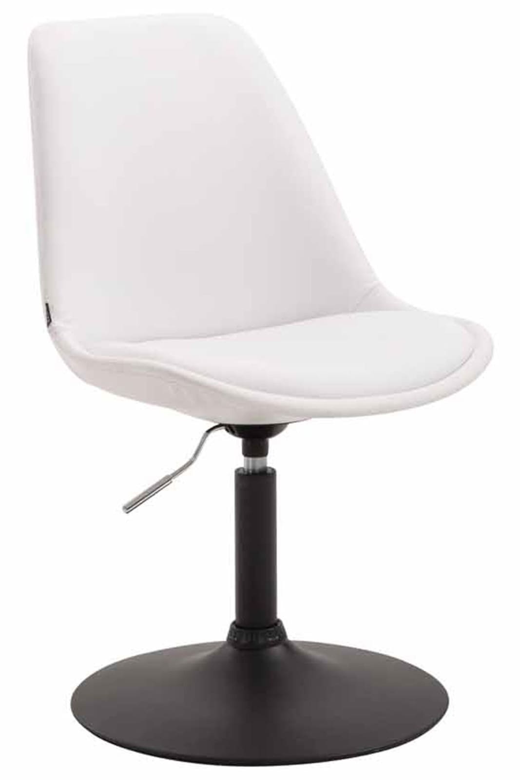 Lot de 4 Chaises de salle à manger Maverick similicuir avec pied trompette