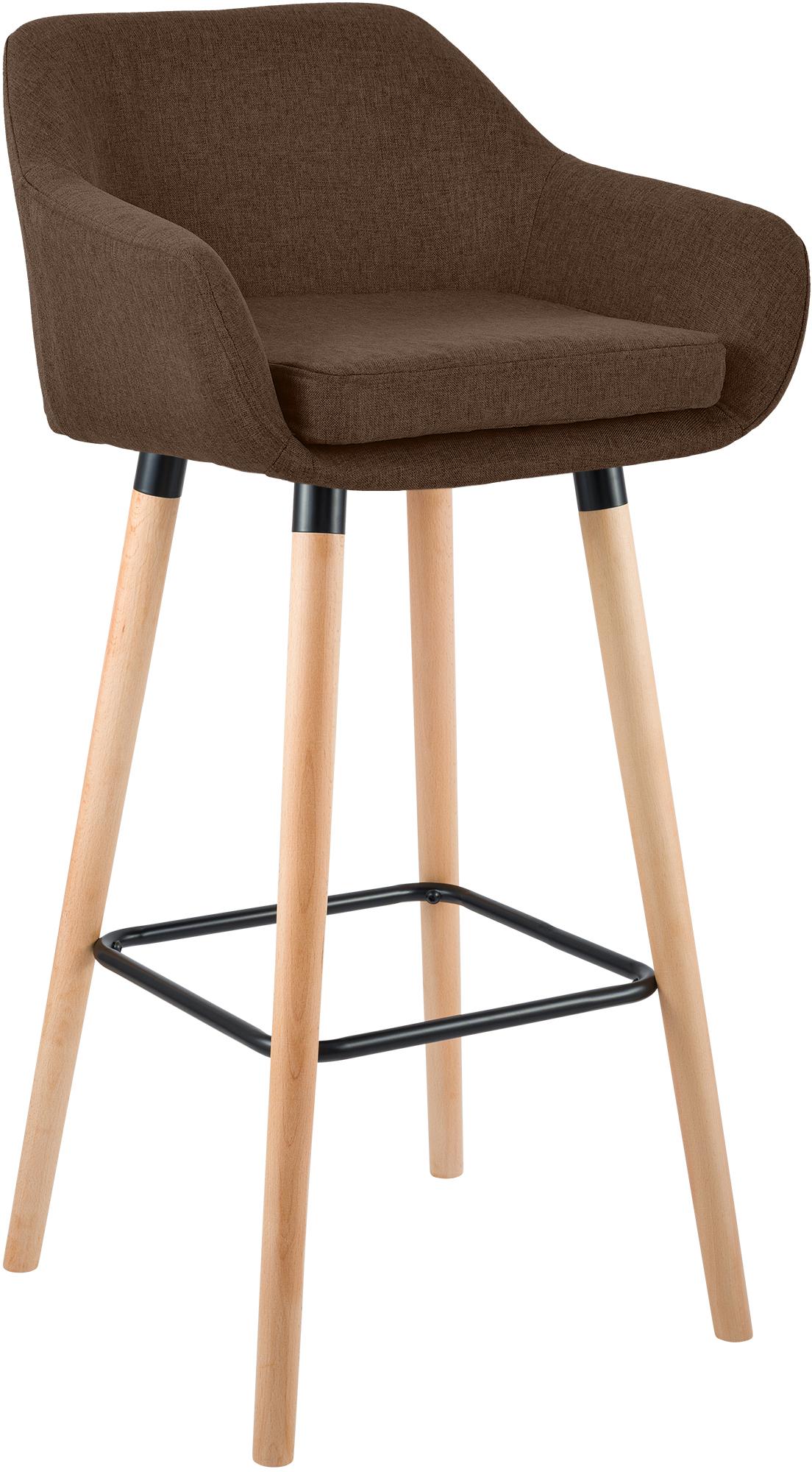 Tabouret de bar Grant en tissu