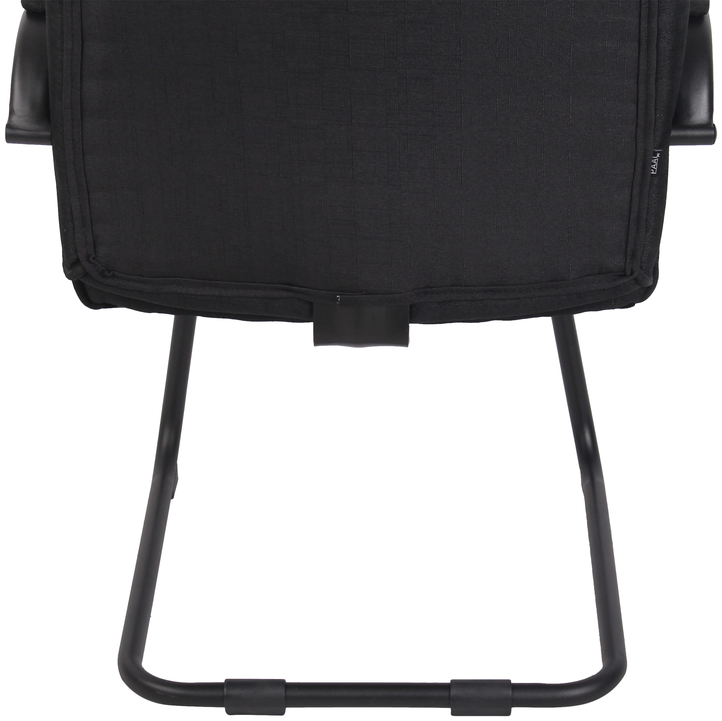 Lot de 2 Chaises Cantilever Attila en tissu avec accoudoirs